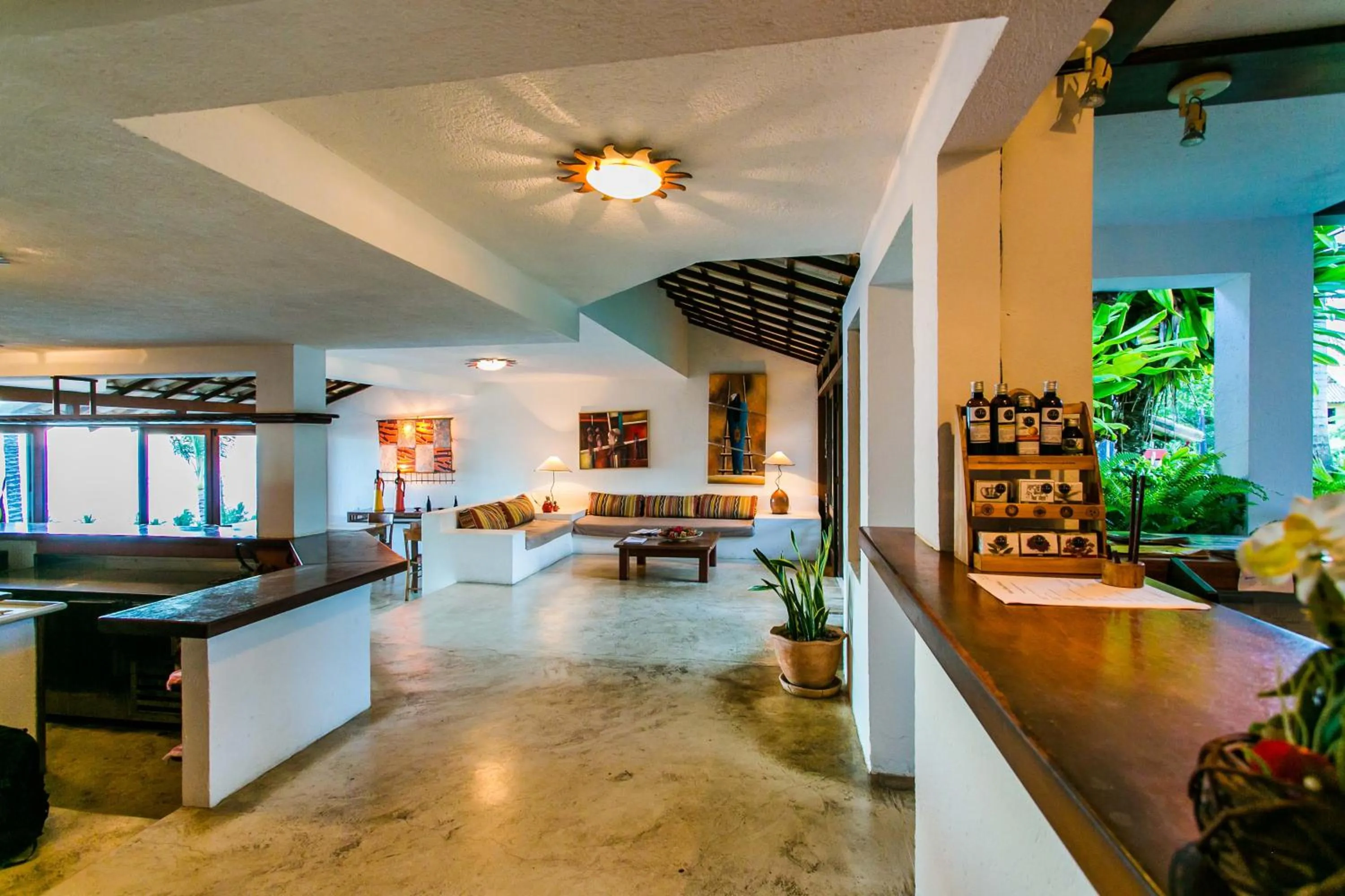 Lobby or reception in Baixu Village