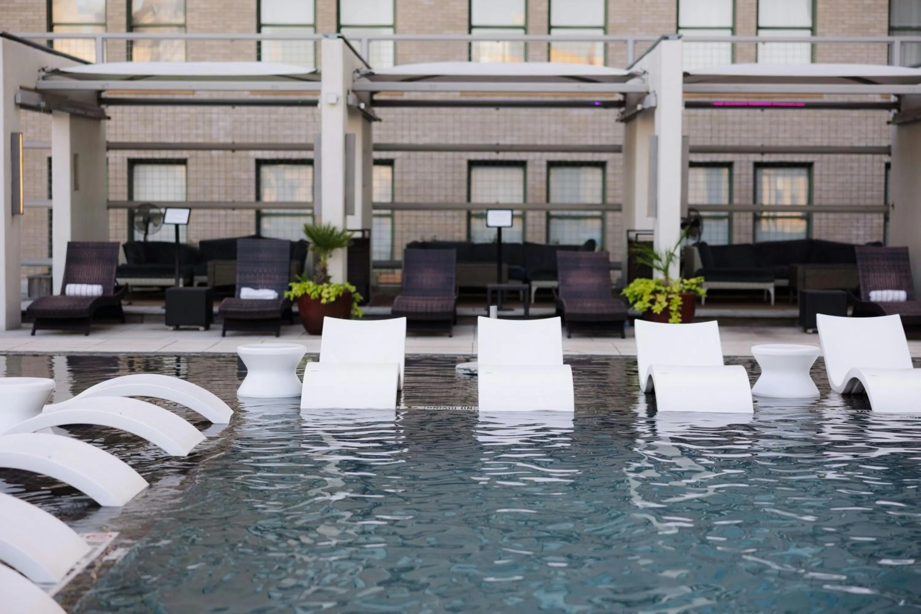 Swimming pool in The St. Anthony, a Luxury Collection Hotel, San Antonio
