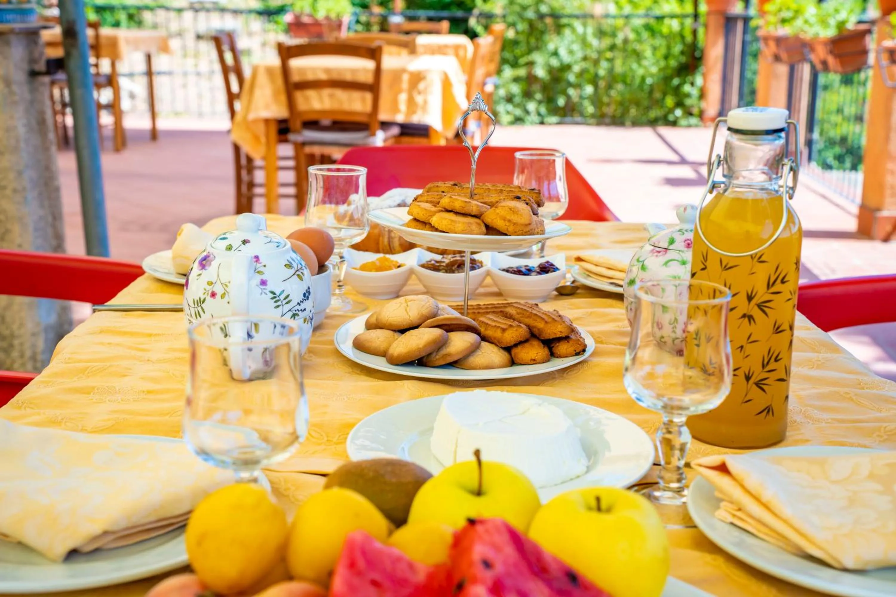 Breakfast in Casale Villa Rainò