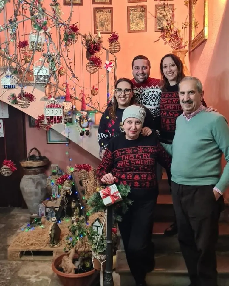 Family in Casale Villa Rainò