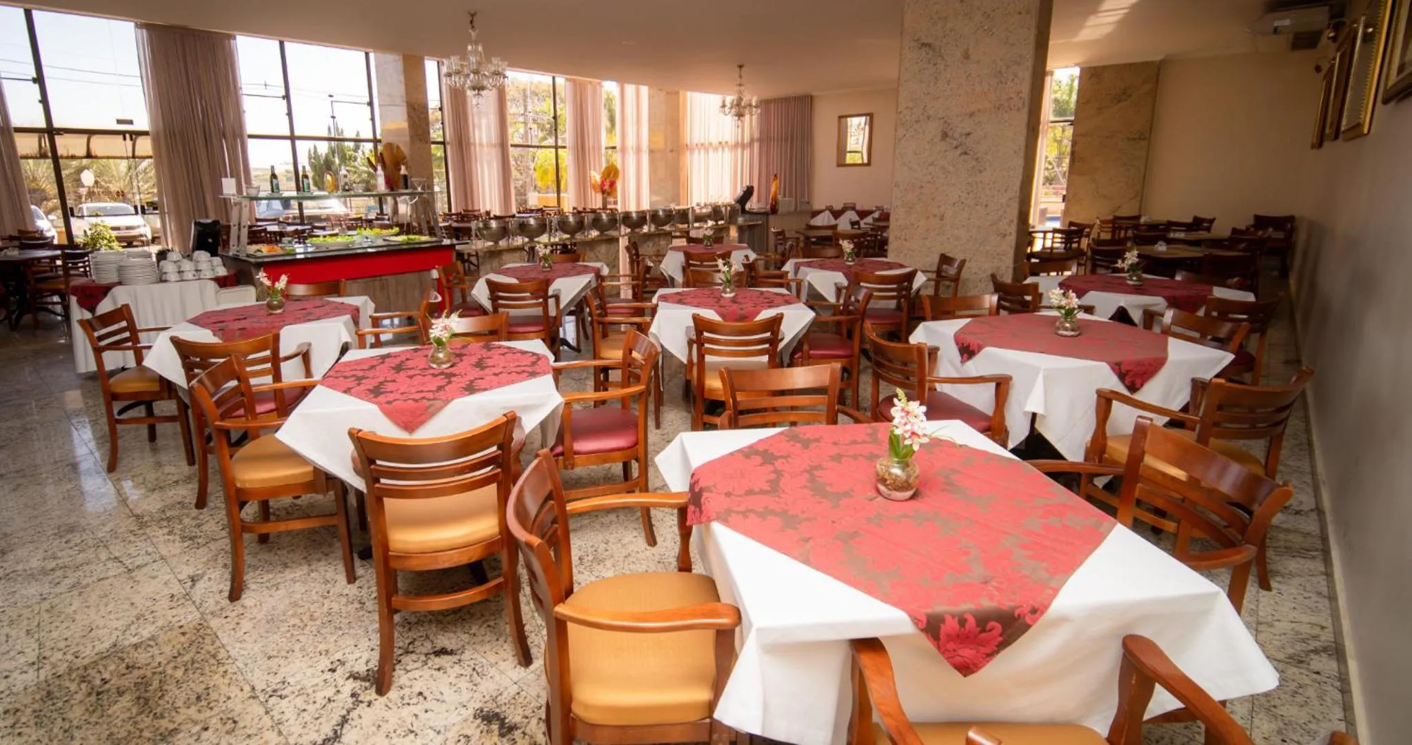 Restaurant/places to eat in Hotel Dan Inn Campinas Anhanguera - By Nacional Inn