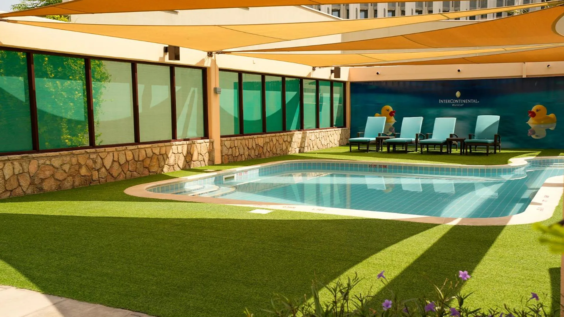 Swimming pool in InterContinental Muscat by IHG