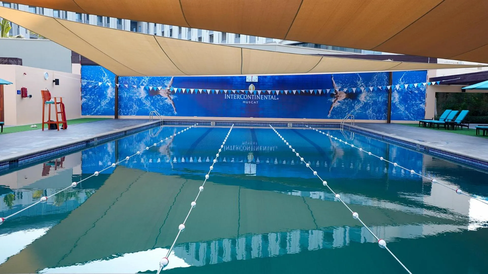 Swimming pool in InterContinental Muscat by IHG