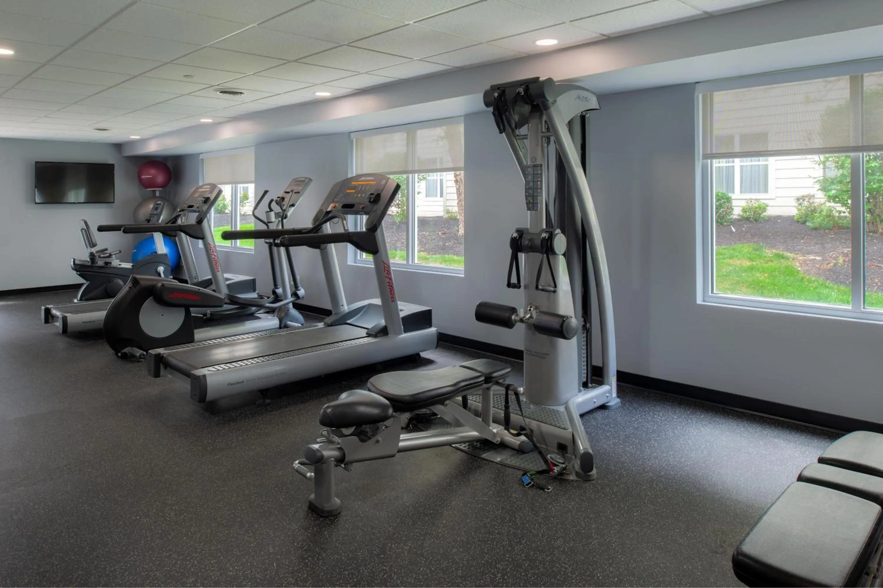 Fitness centre/facilities in Fairfield by Marriott