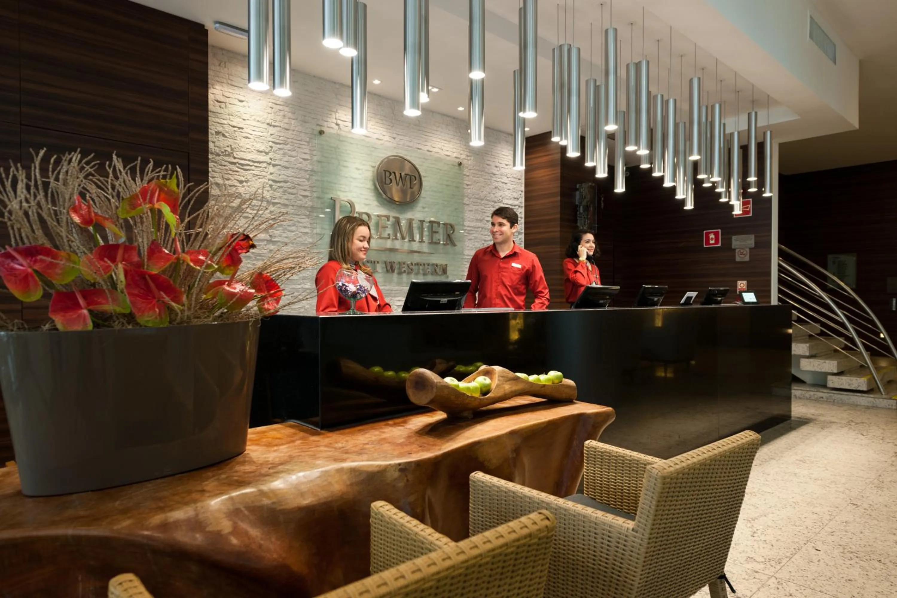 Lobby or reception in Best Western Premier Maceió