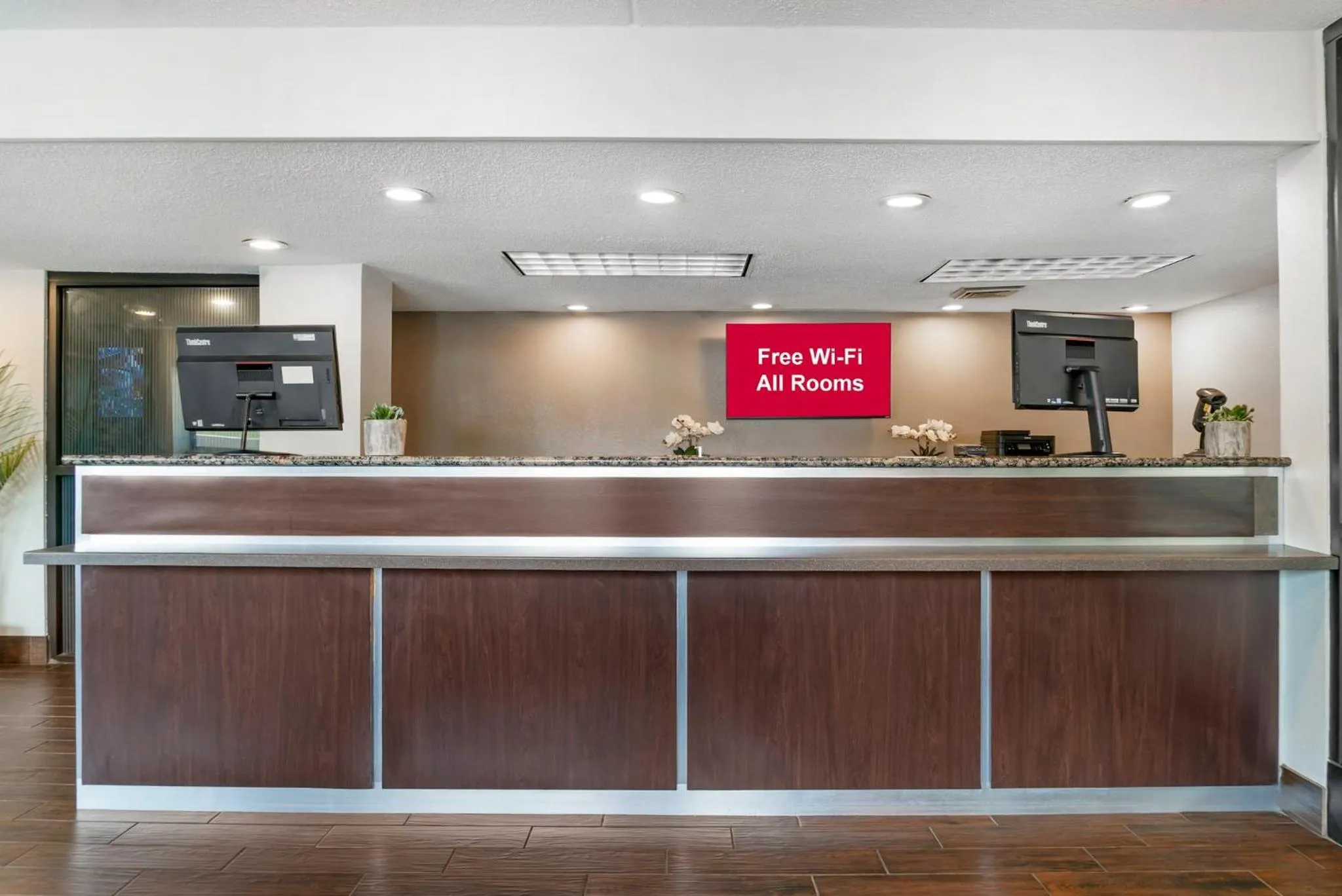 Lobby or reception in Red Roof Inn Detroit-Rochester Hills/ Auburn Hills
