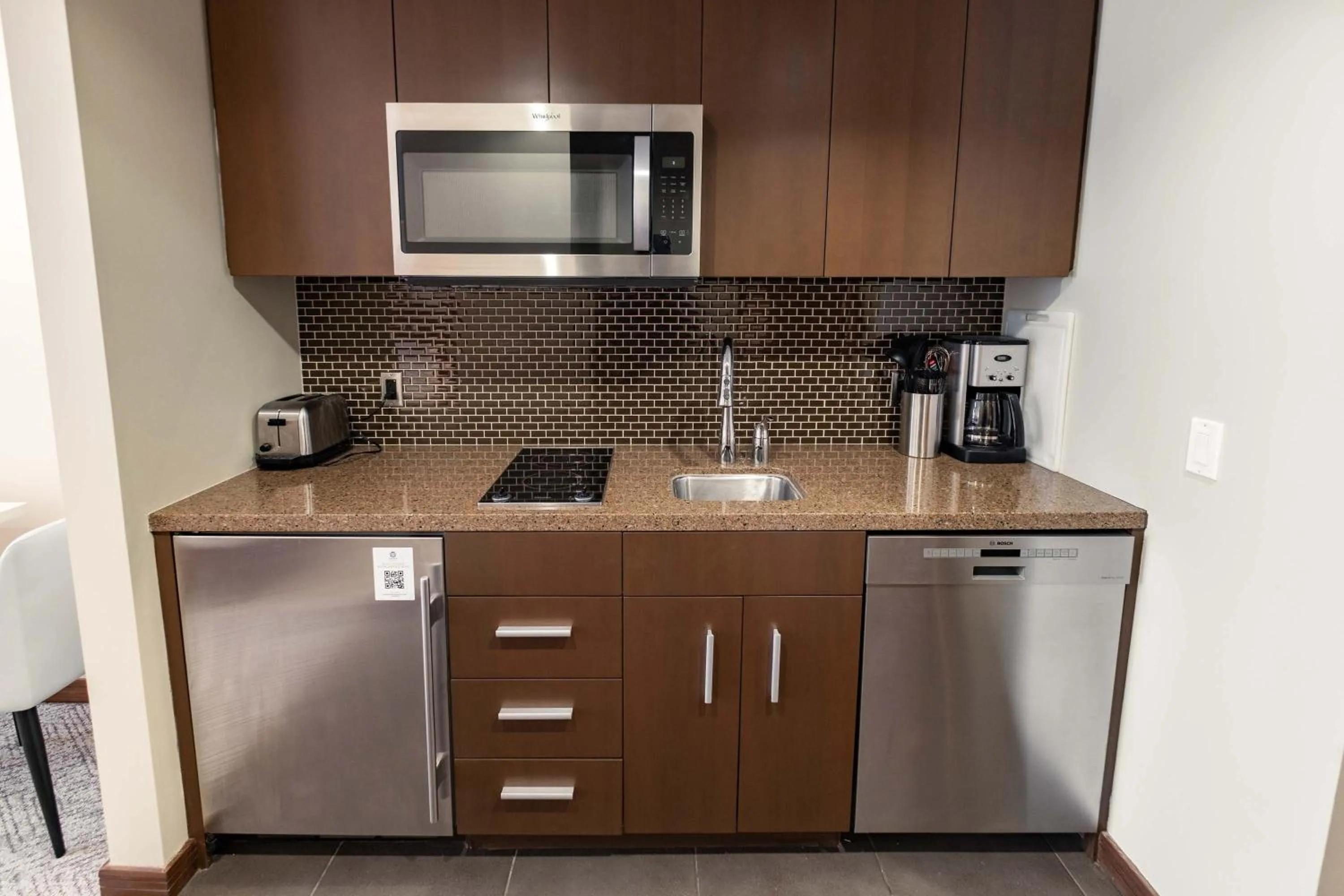 Kitchen or kitchenette in Sutton Place Hotel Revelstoke Mountain Resort