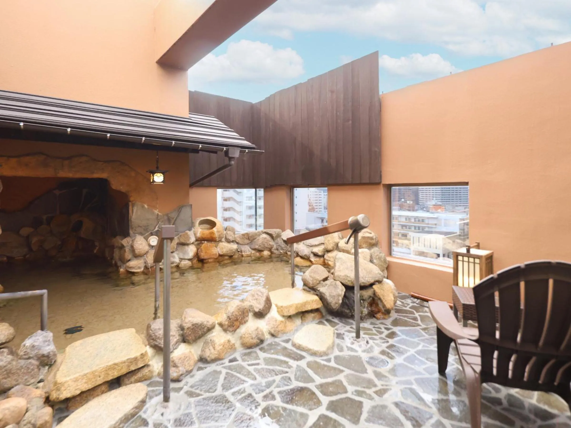 Public Bath in Tennen Onsen Taho-no-Yu Dormy Inn Niigata