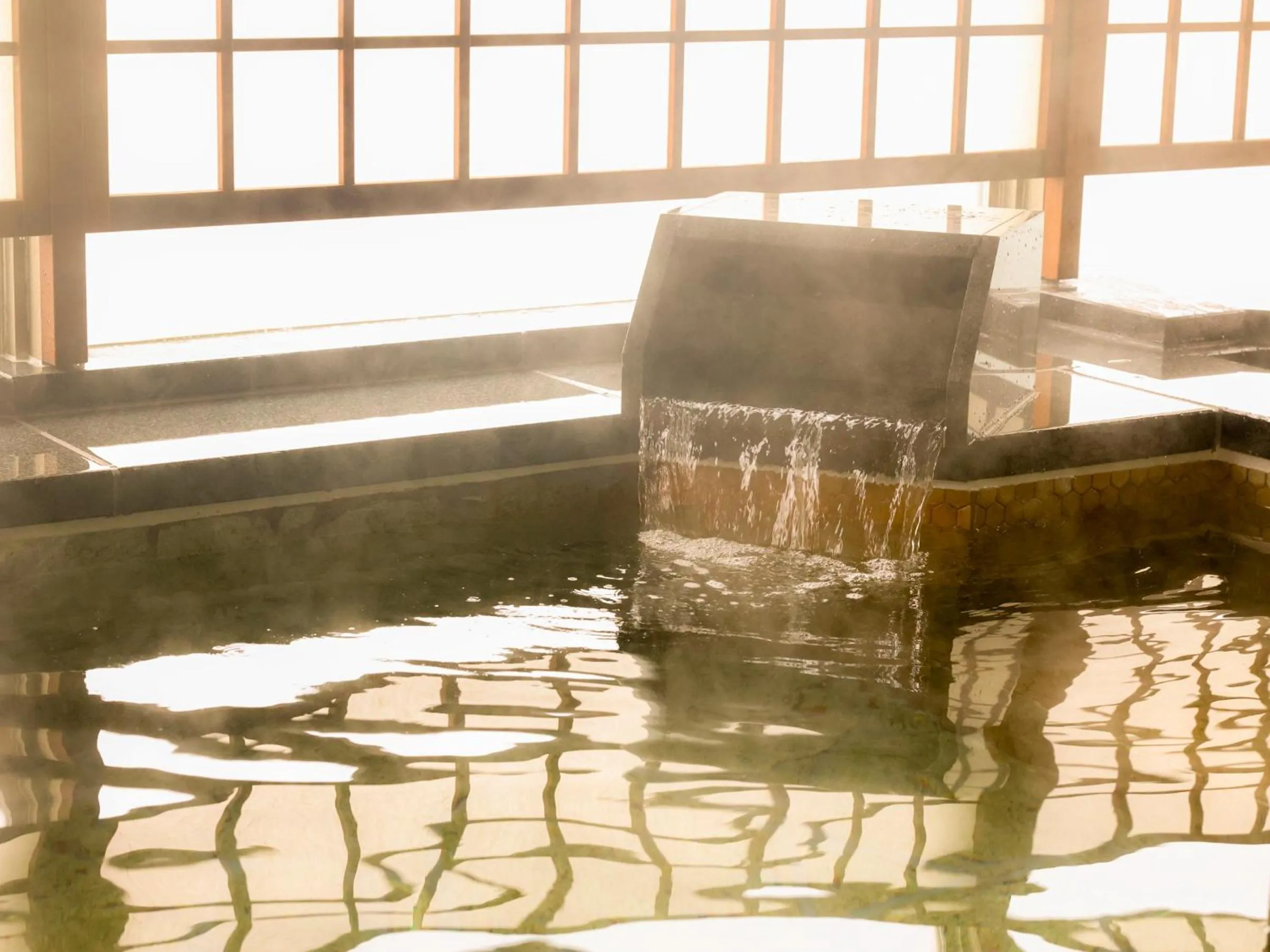Public Bath in Tennen Onsen Taho-no-Yu Dormy Inn Niigata