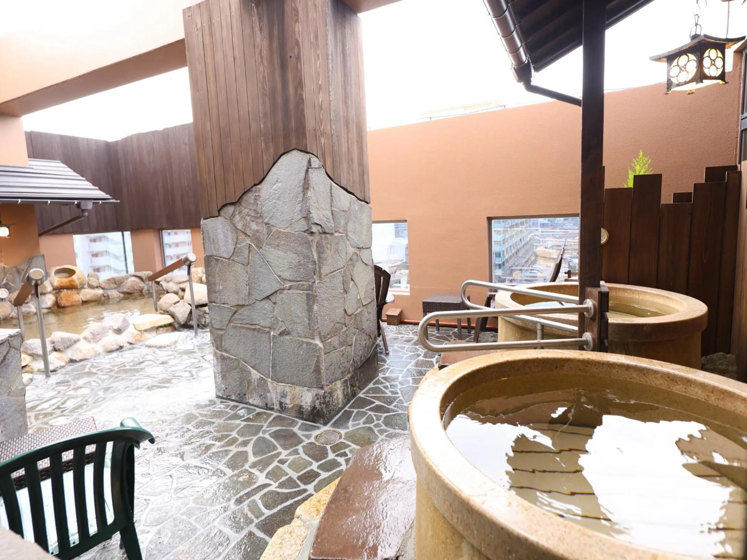 Public Bath in Tennen Onsen Taho-no-Yu Dormy Inn Niigata