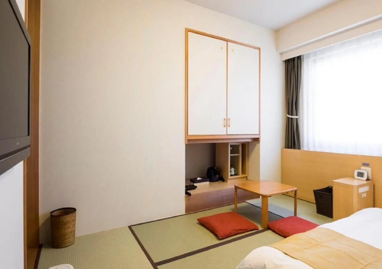 Photo of the whole room, Bed in Dormy Inn Obihiro