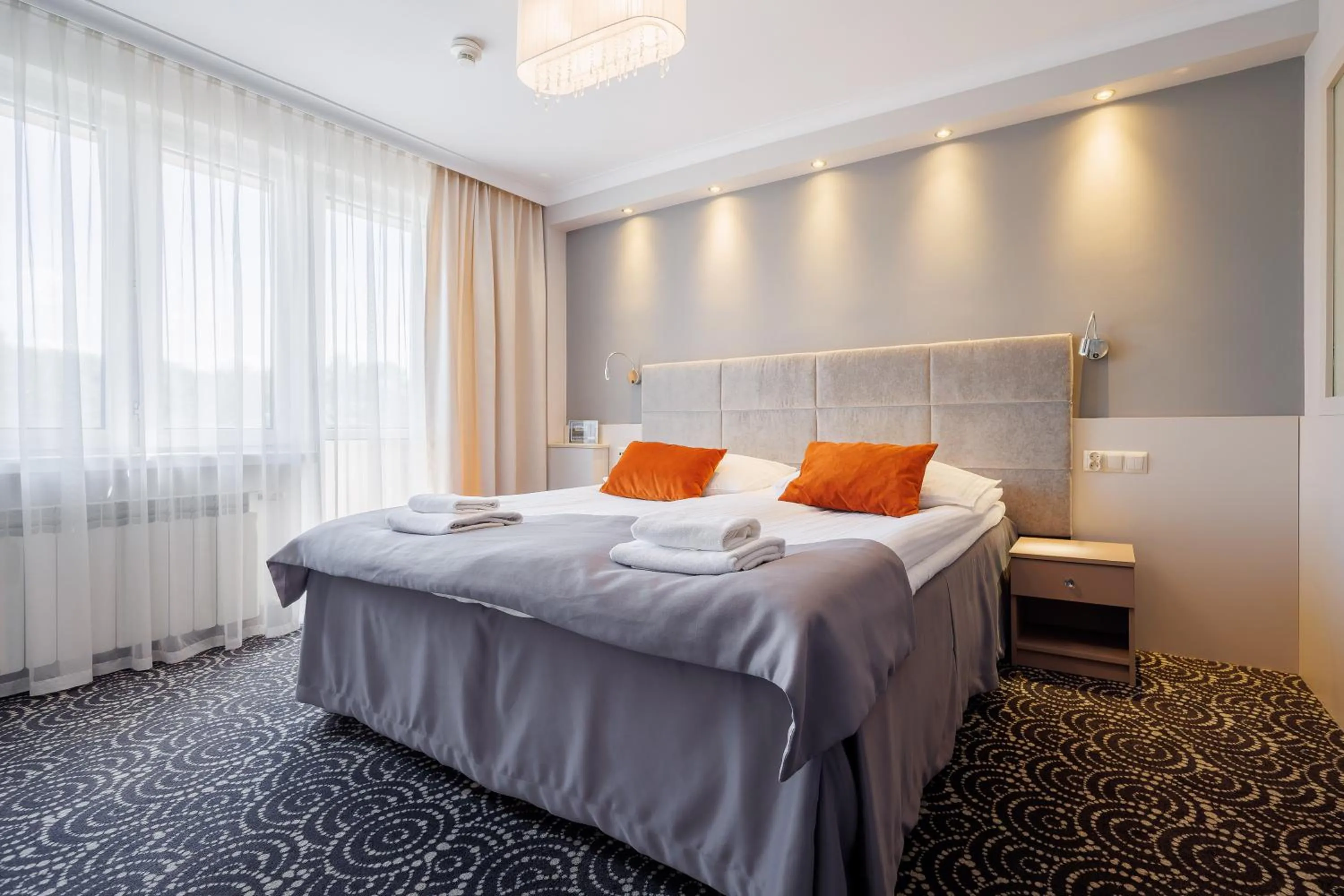 Bed in Hotel Cristal Park