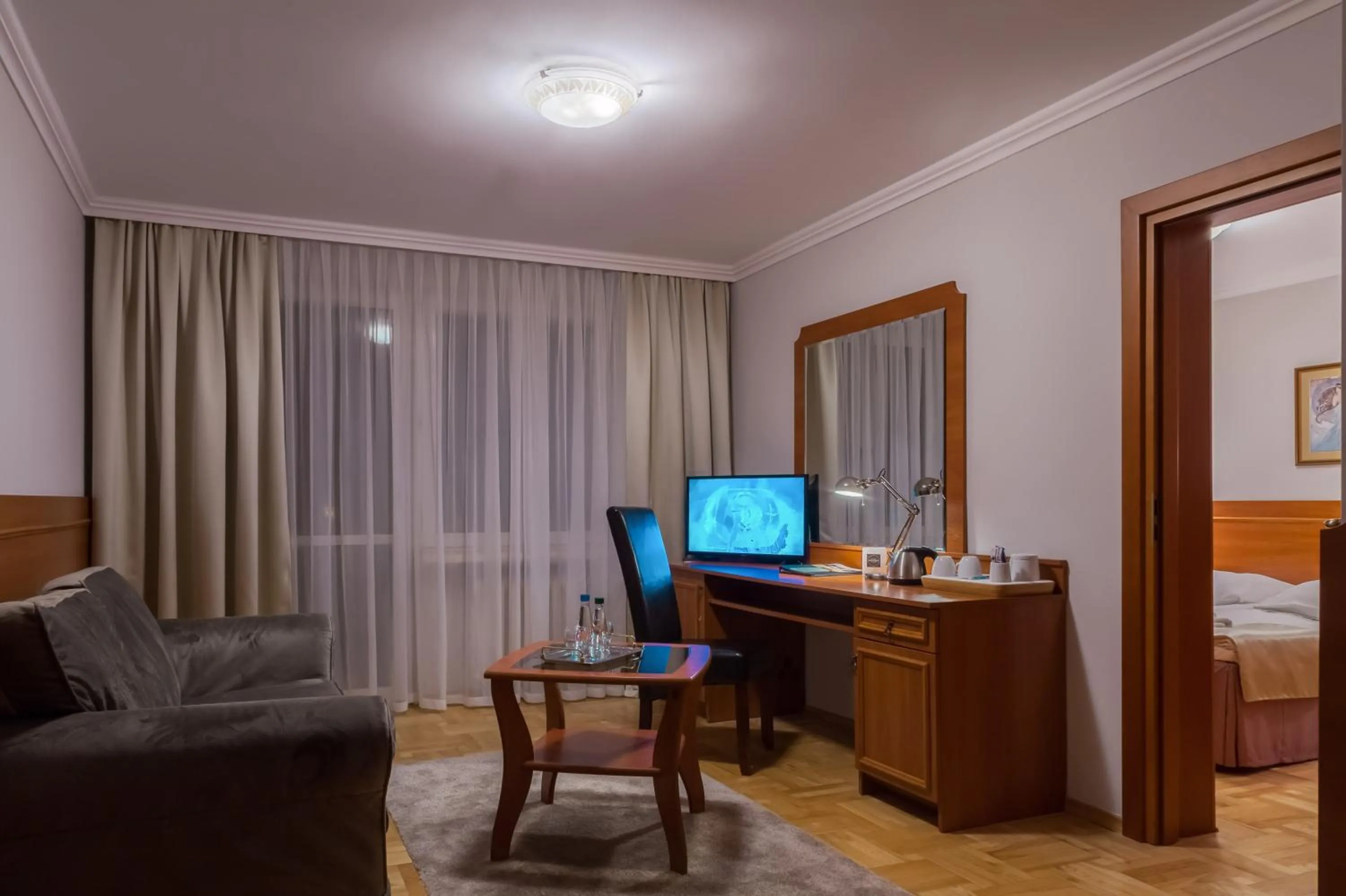Living room in Hotel Cristal Park