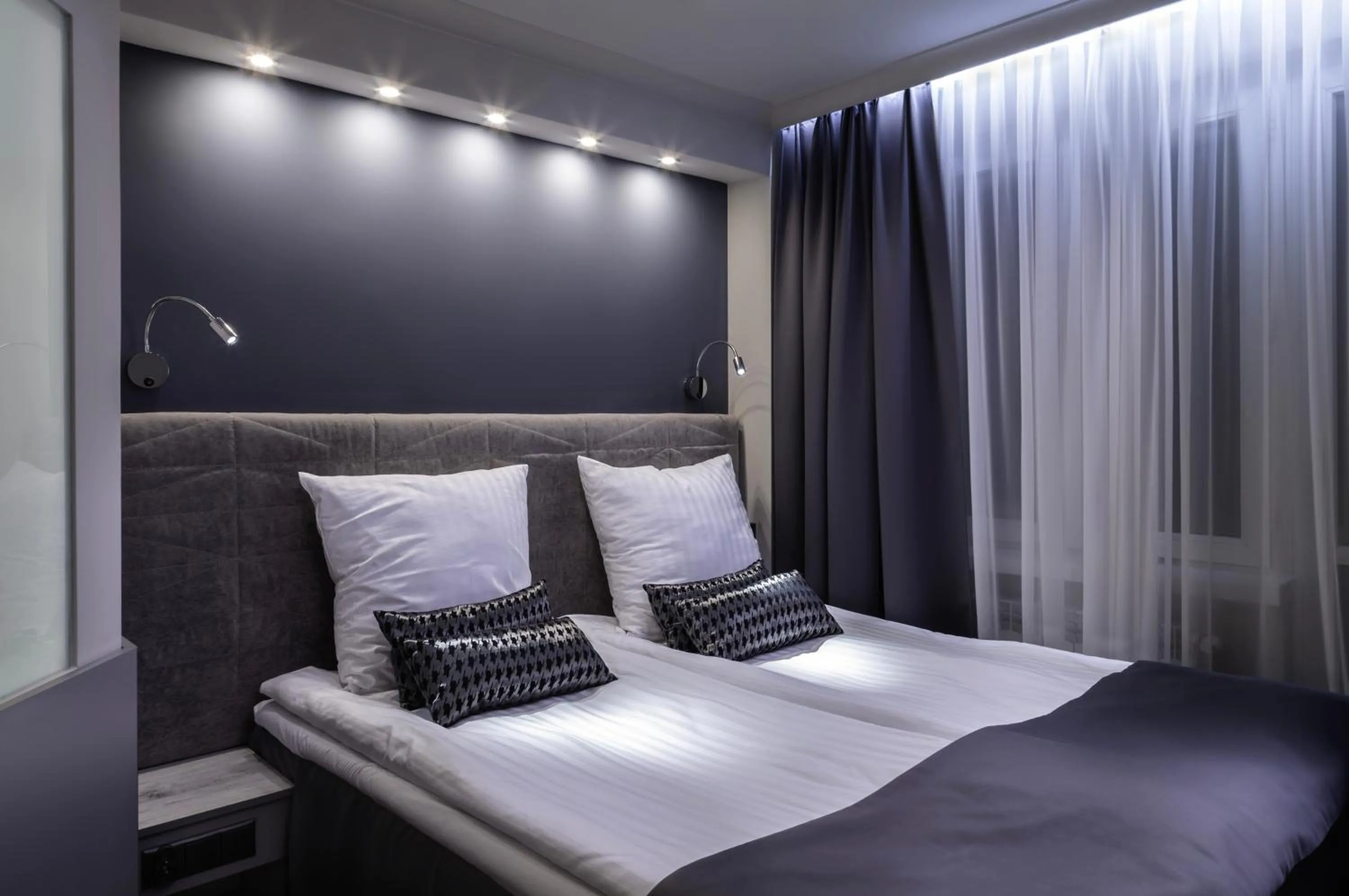 Bed in Hotel Cristal Park