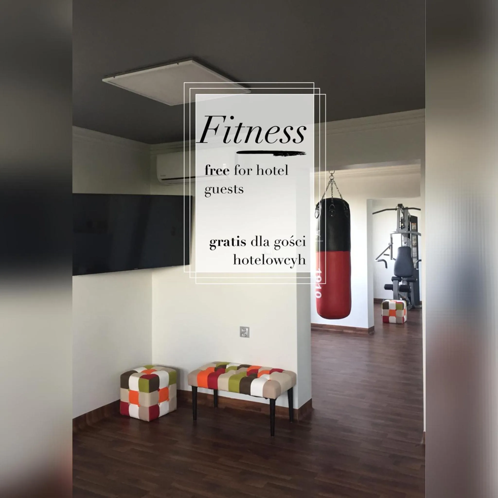 Fitness centre/facilities in Hotel Cristal Park