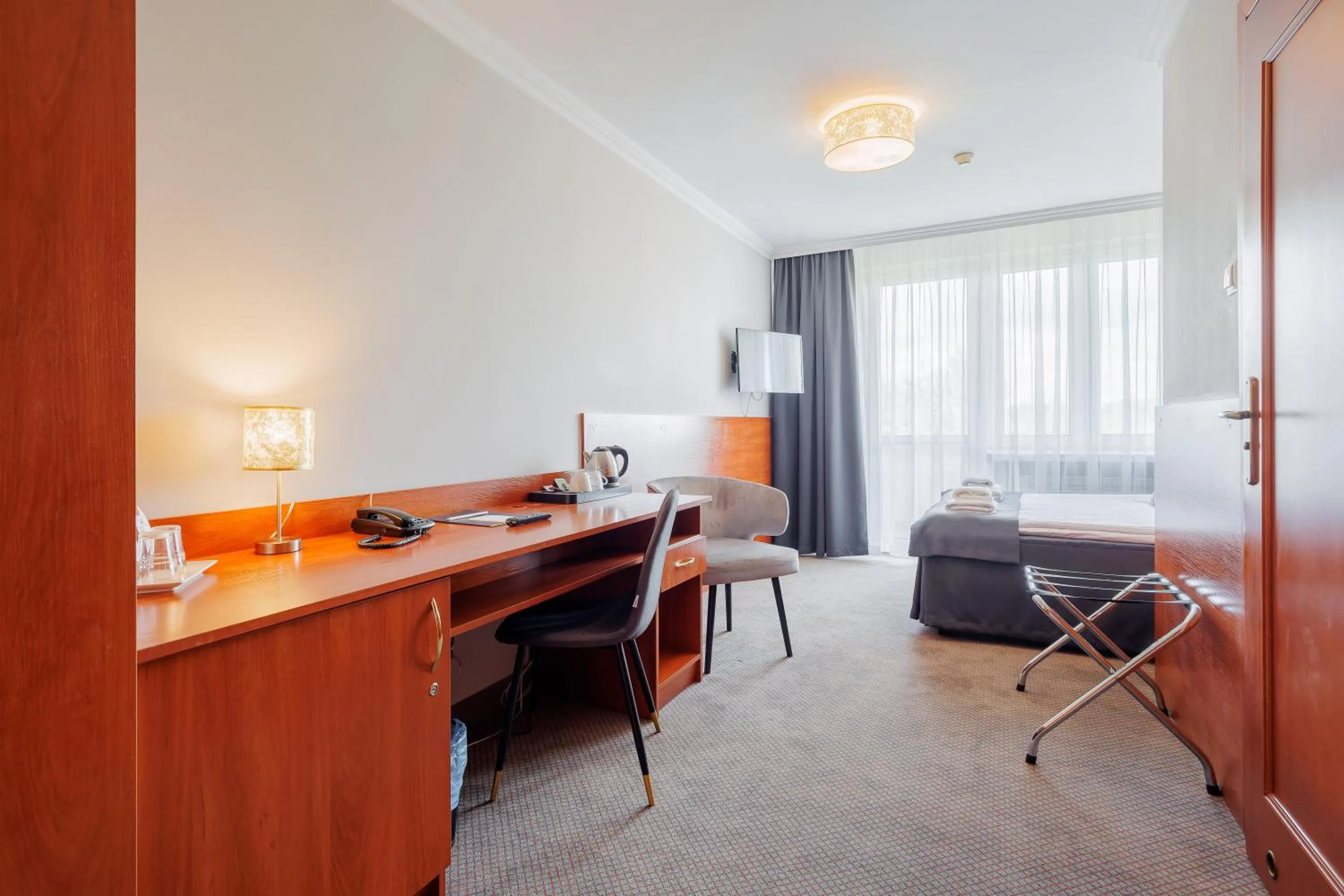 Seating area in Hotel Cristal Park