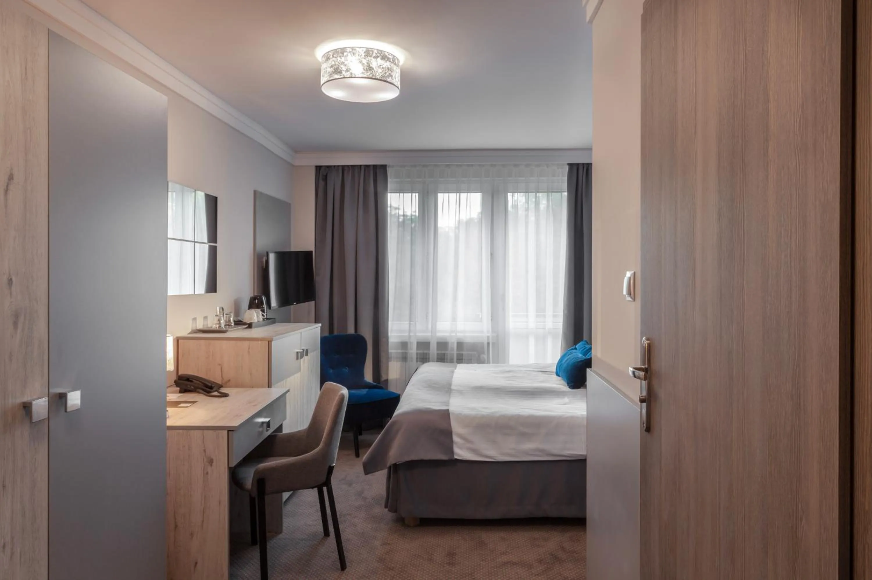 Bed in Hotel Cristal Park