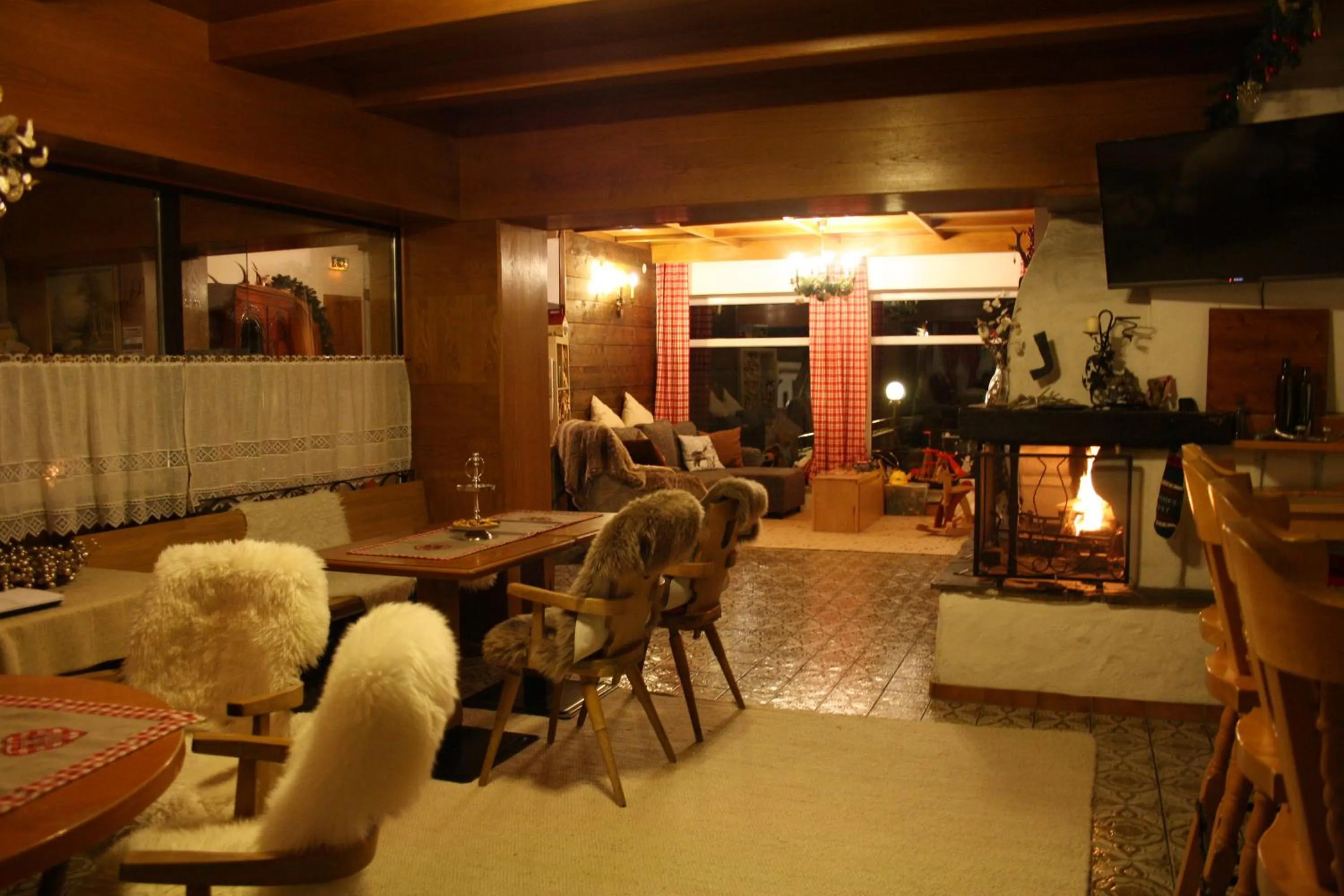 Lounge or bar in Landhotel Wolf