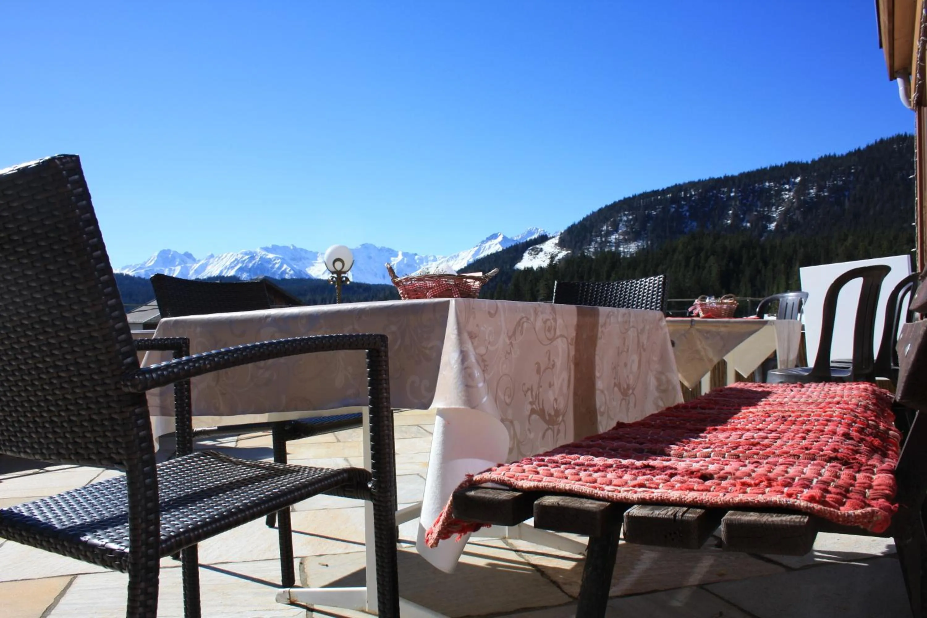 Balcony/Terrace in Landhotel Wolf