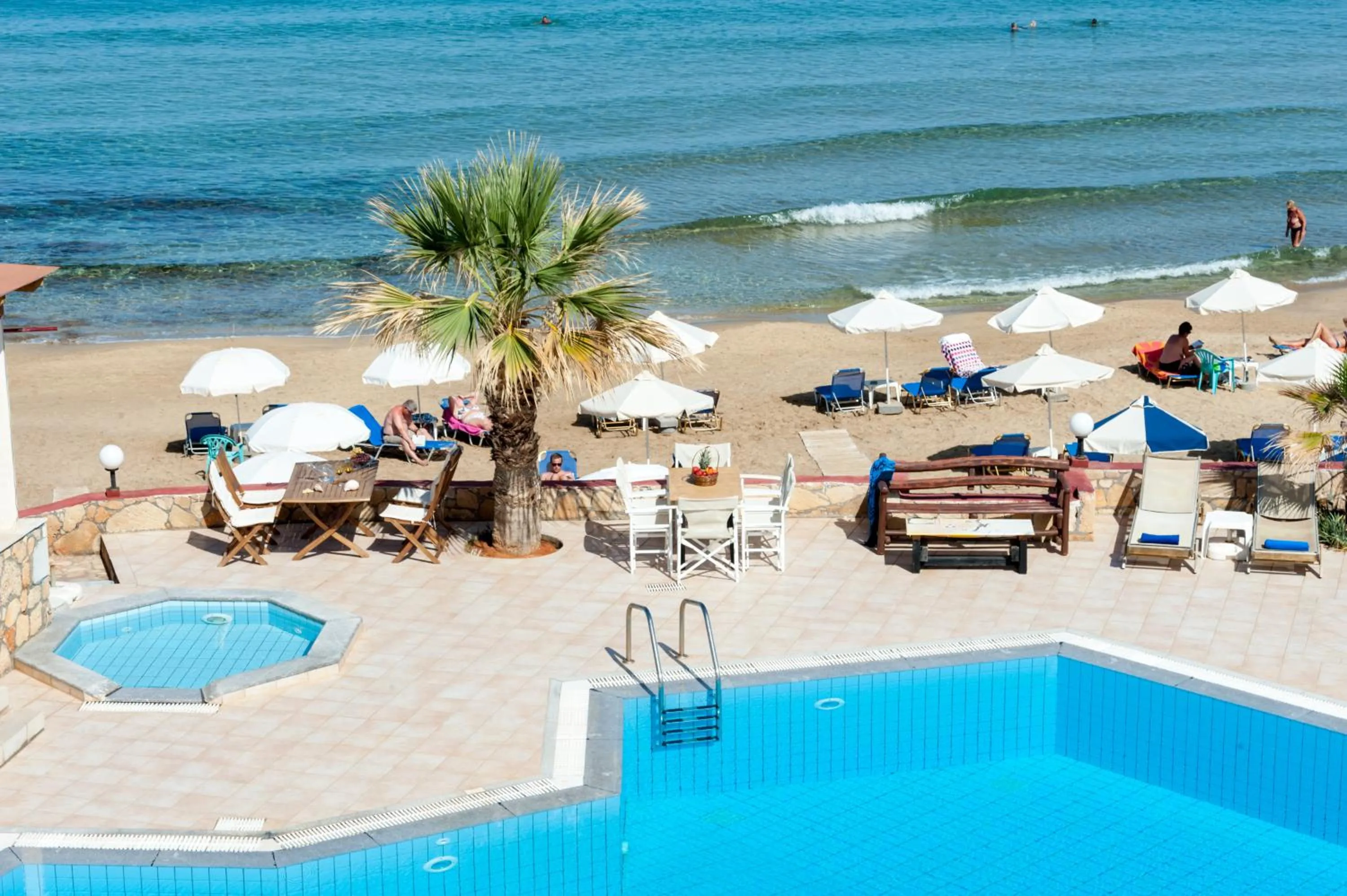 Bird's eye view in Laplaya Beach