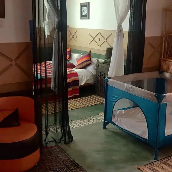 Bed in Riad Des Vieilles Charrues