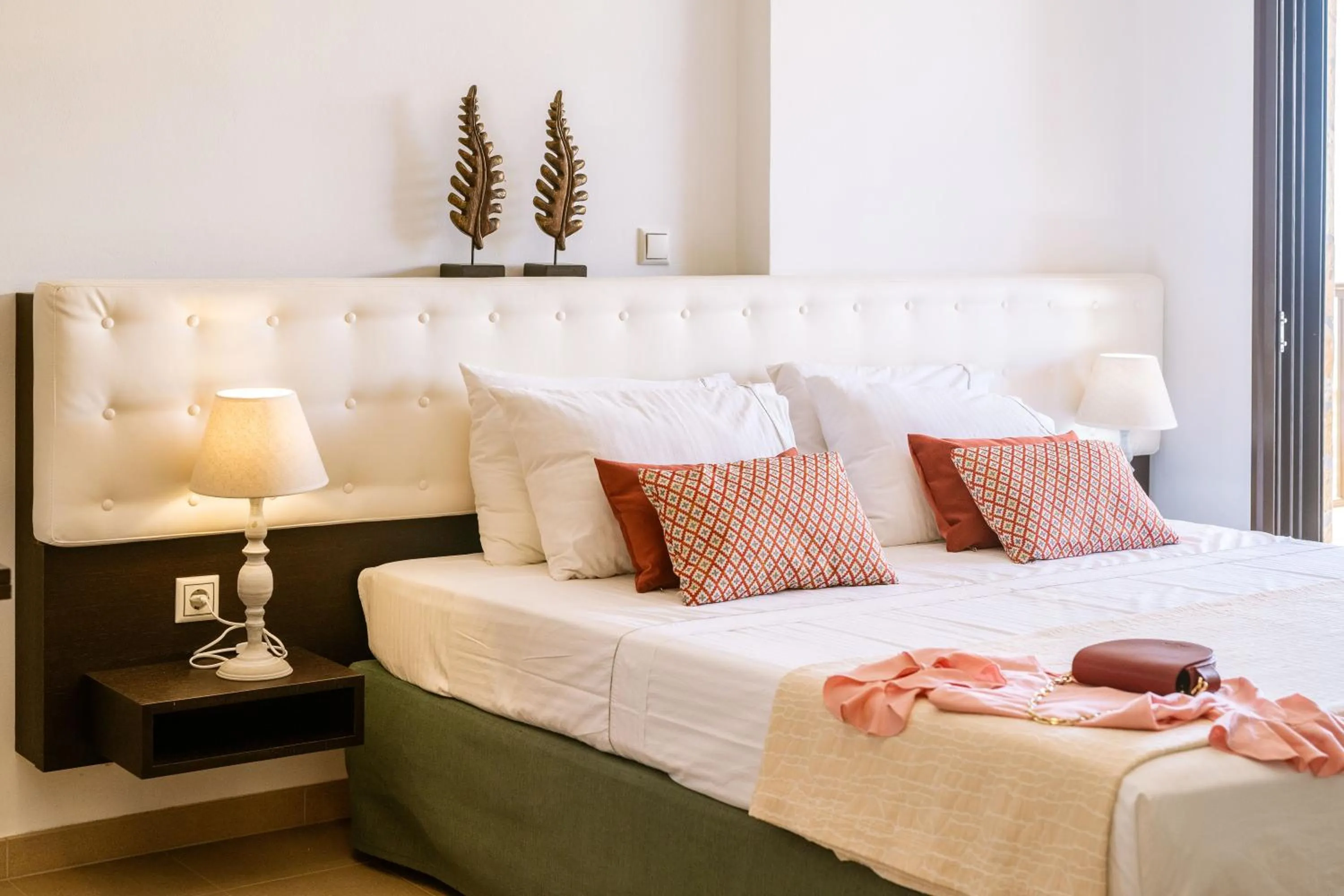 Bed in 3Aktes Suites & Studios