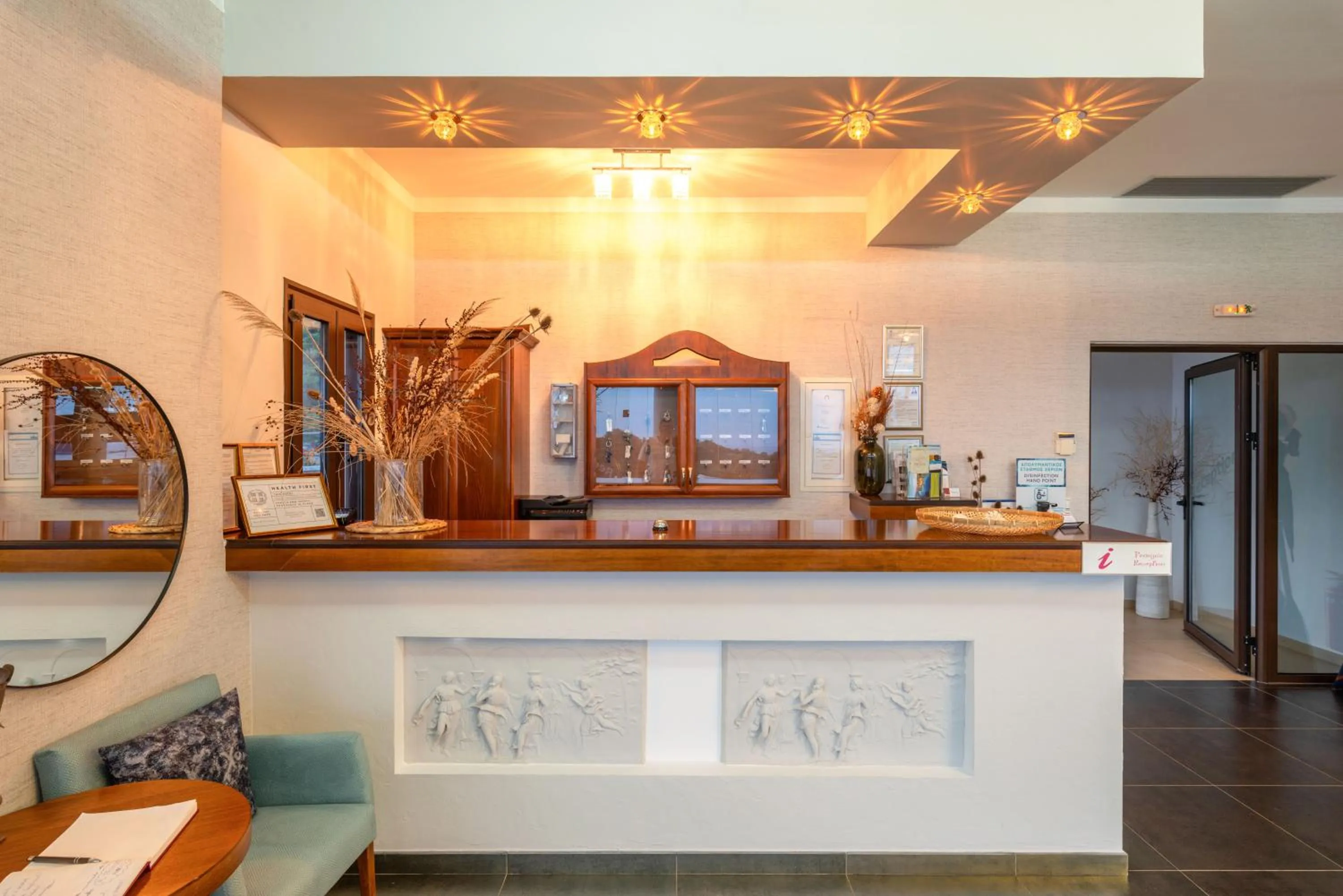 Lobby or reception in 3Aktes Suites & Studios