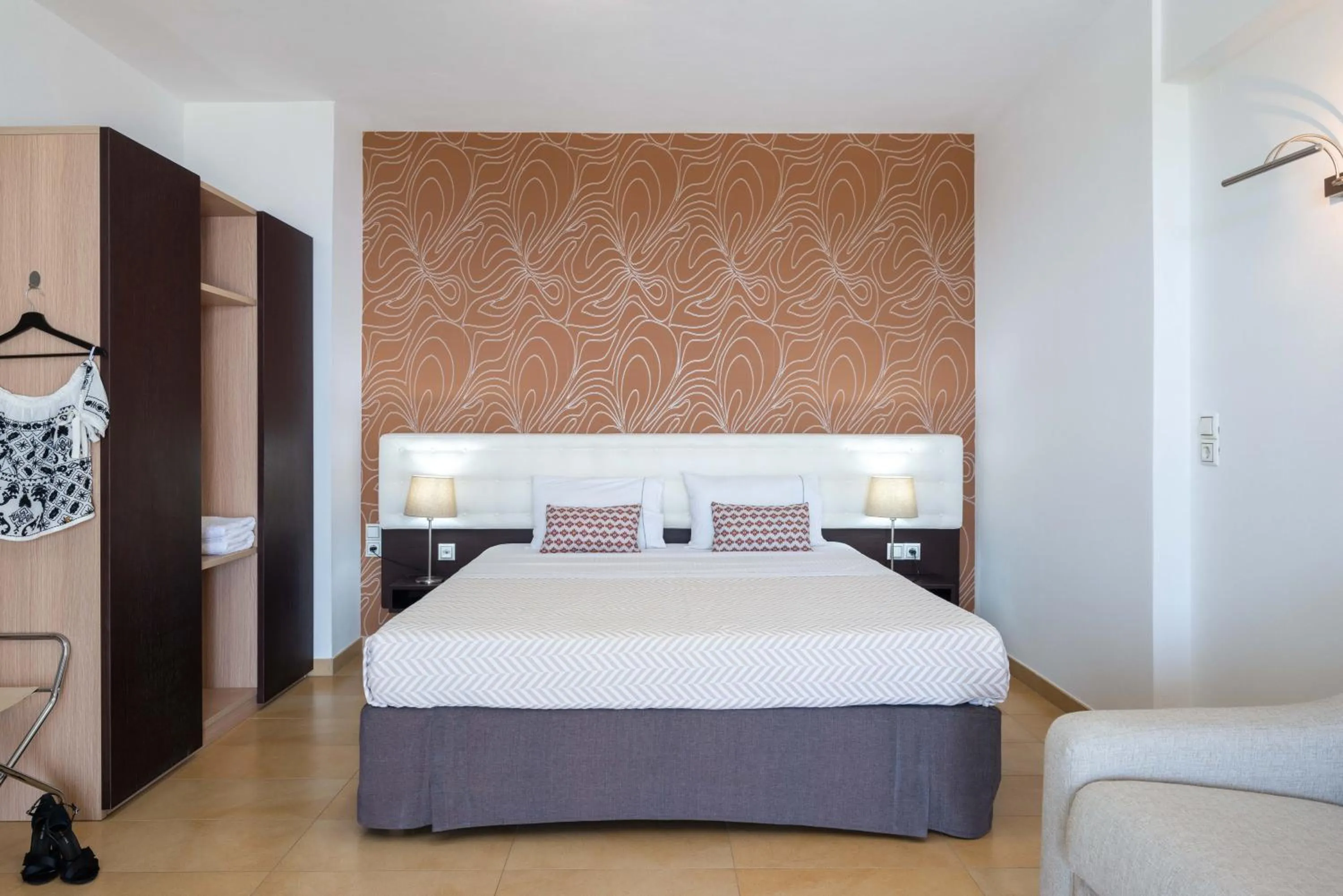 Bed in 3Aktes Suites & Studios