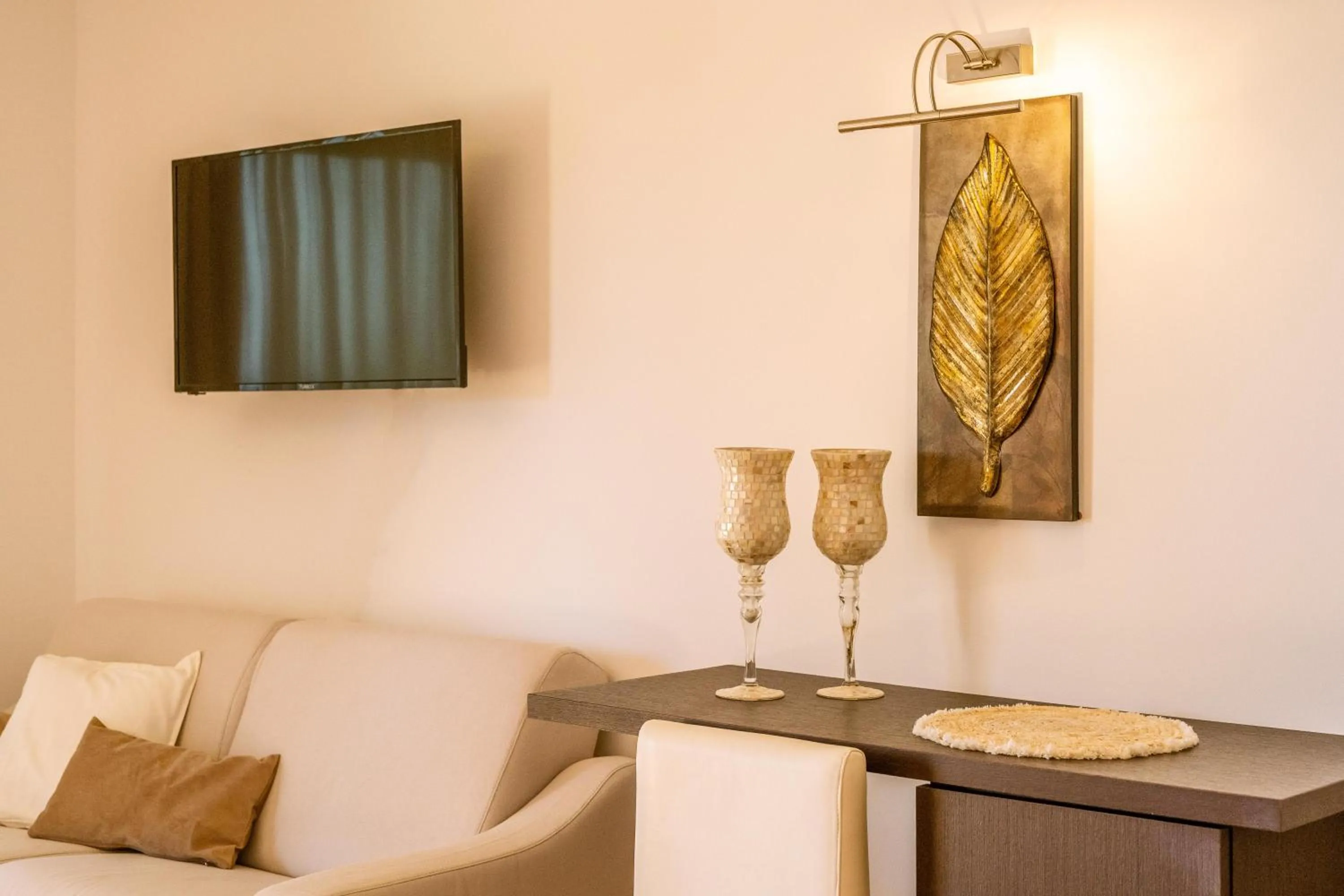 Seating area in 3Aktes Suites & Studios