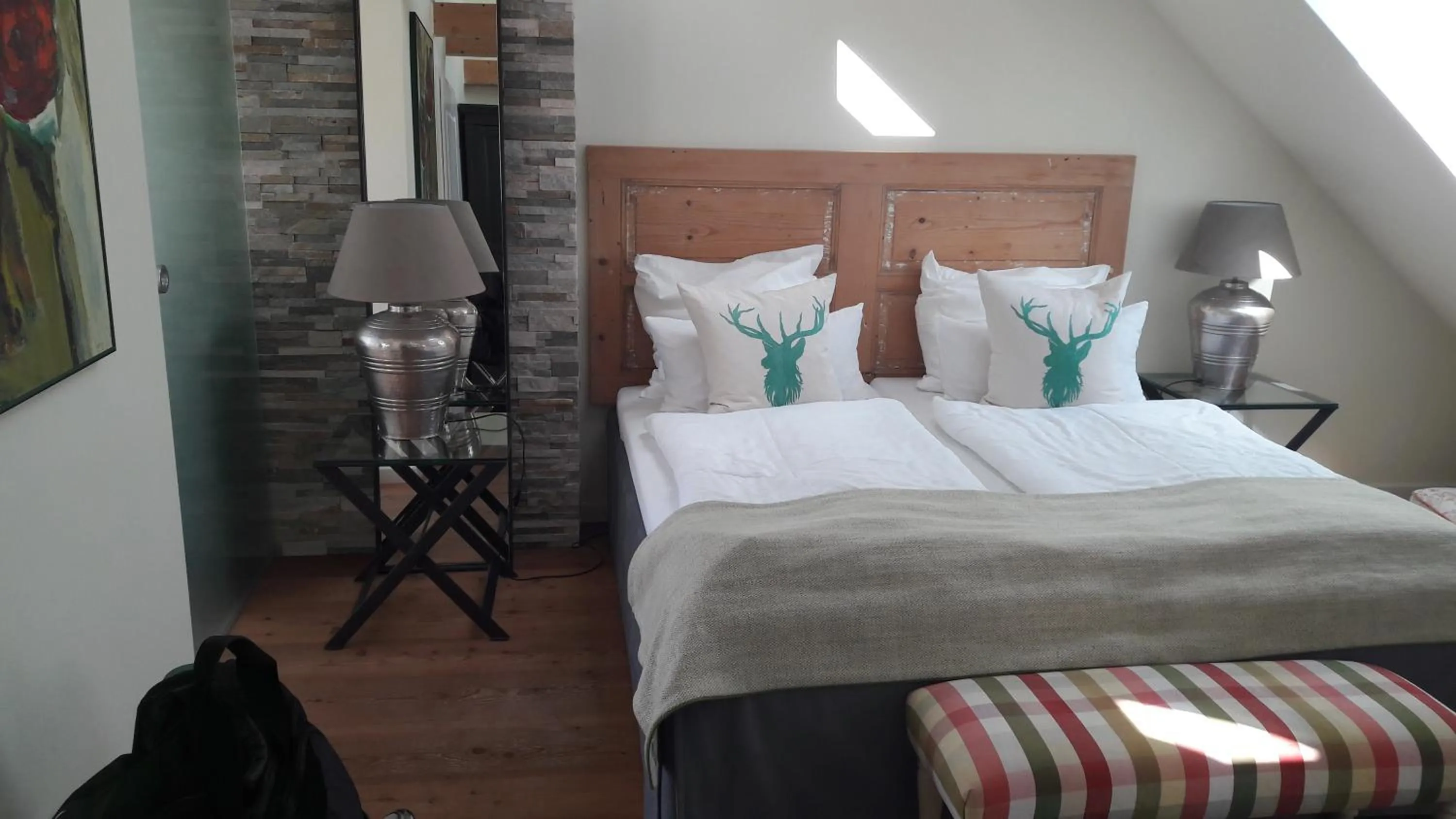 Photo of the whole room, Bed in Pension Prinz