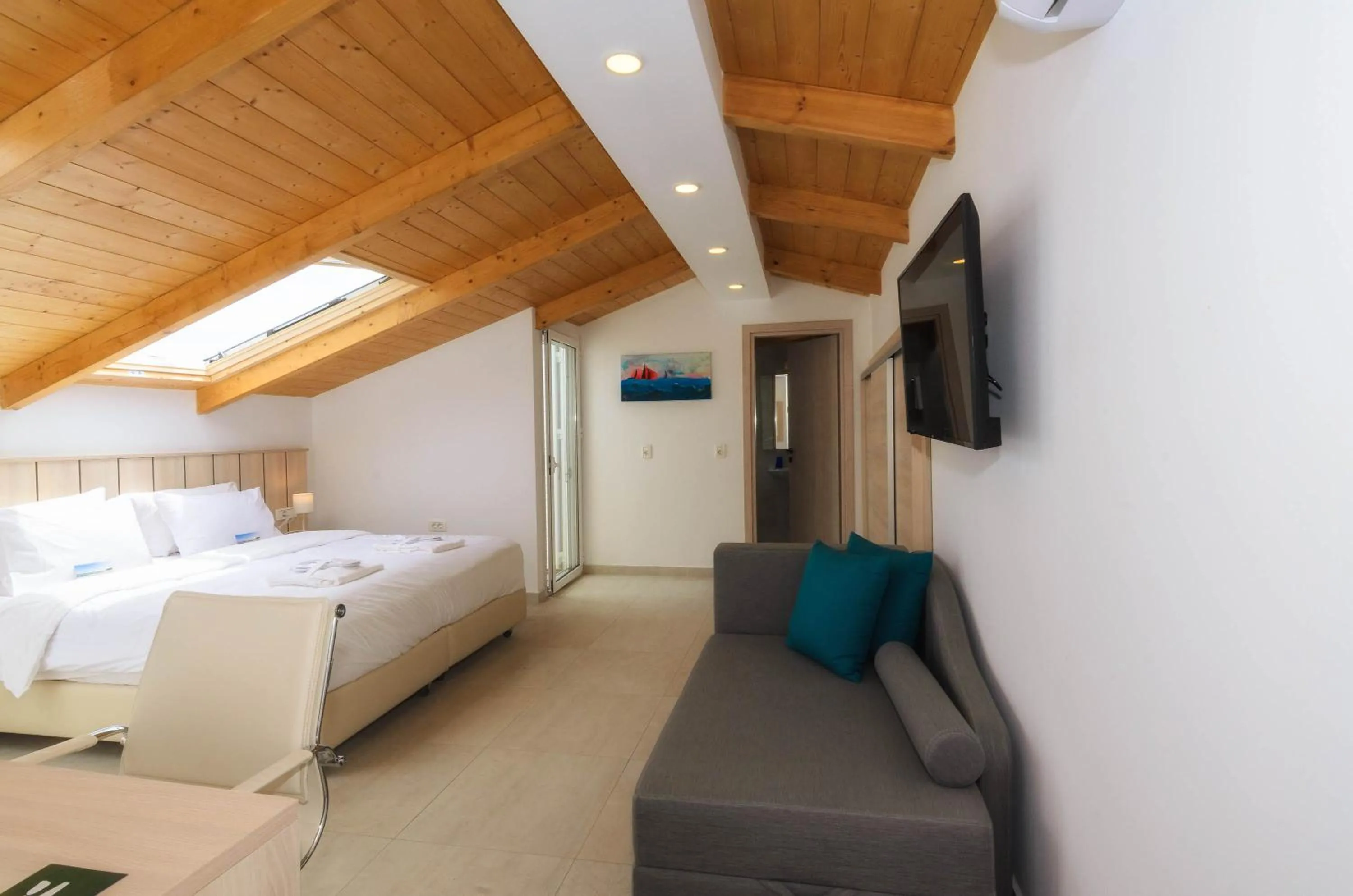 Bedroom, Bed in Iakinthos, Tsilivi Beach