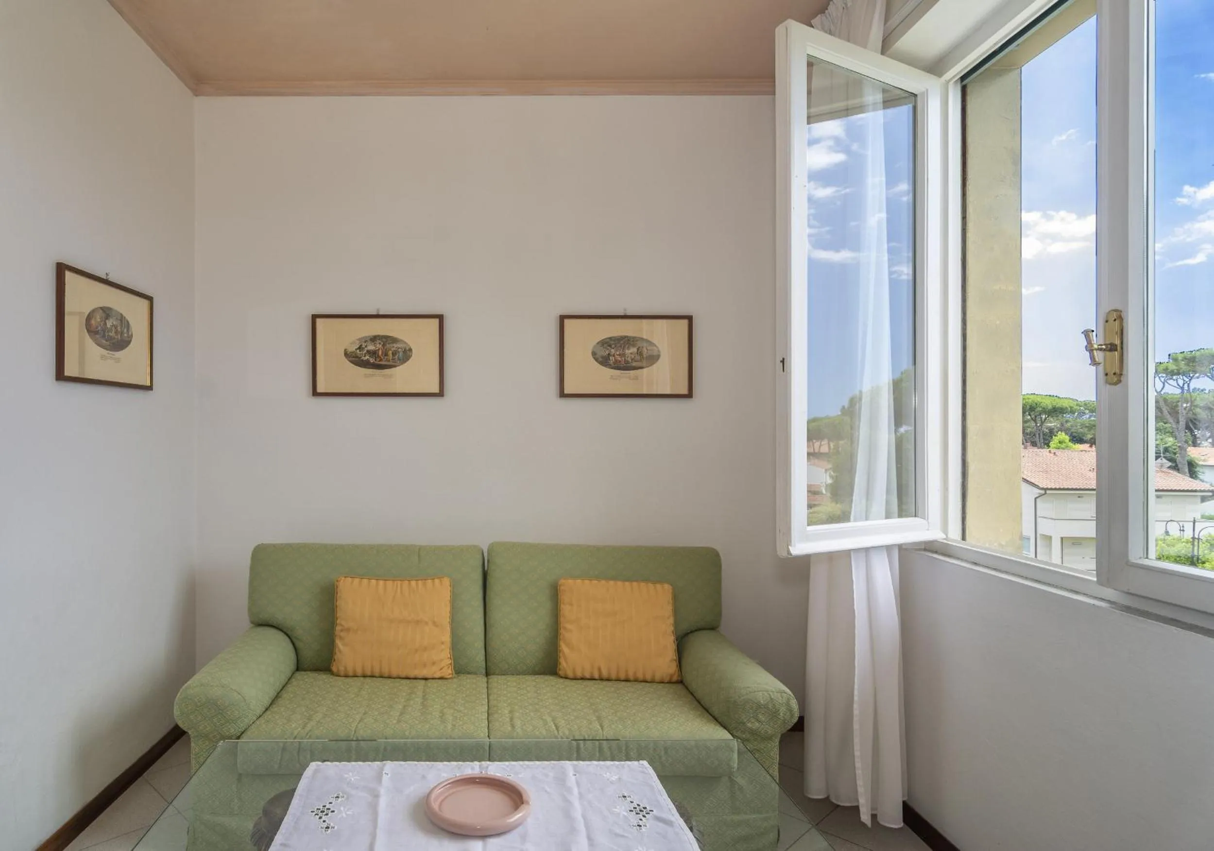 Living room in Hotel Villa Edera