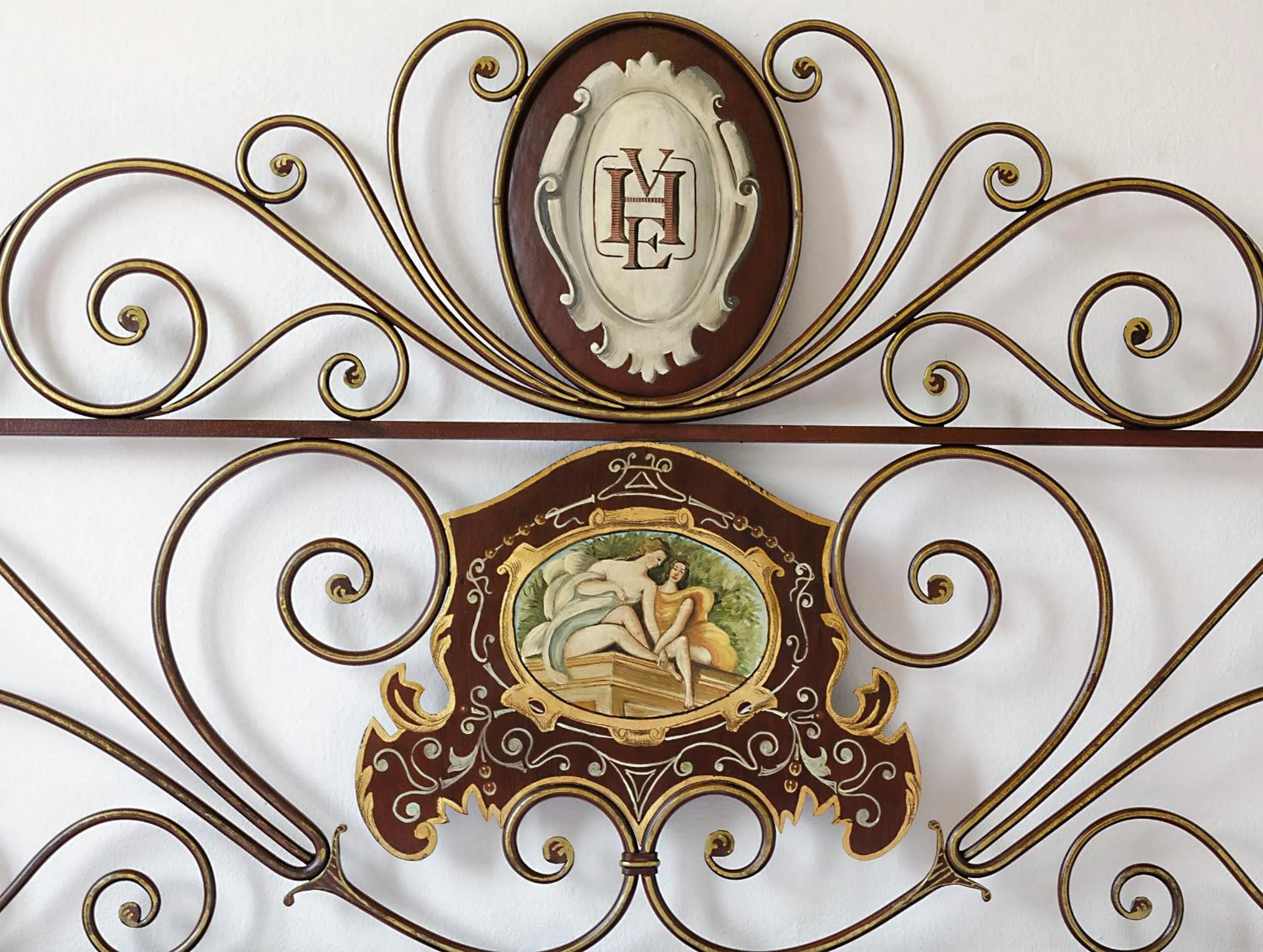 Decorative detail in Hotel Villa Edera