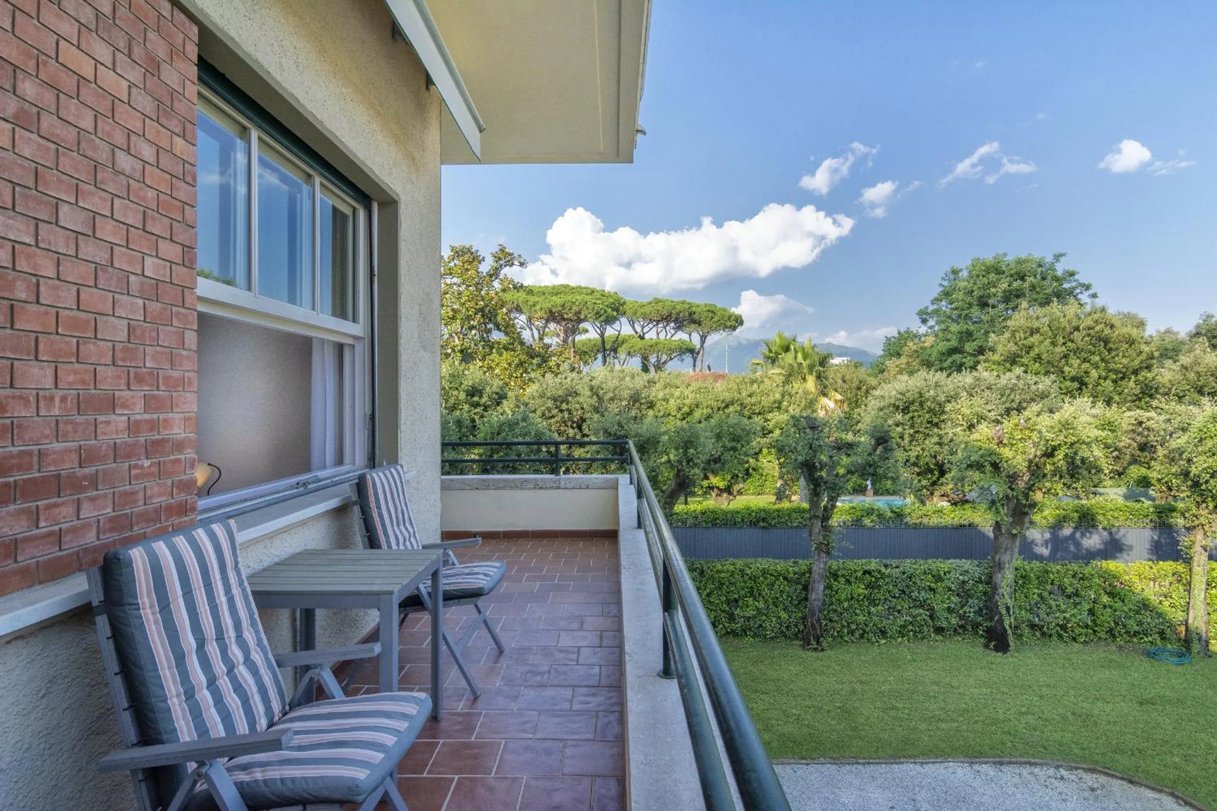 Garden view in Hotel Villa Edera