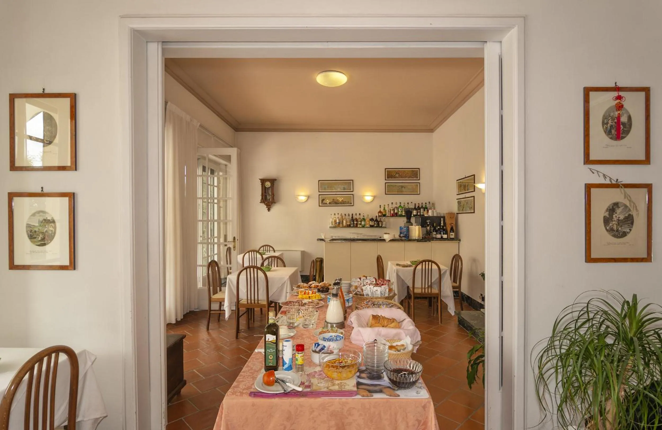 Living room in Hotel Villa Edera