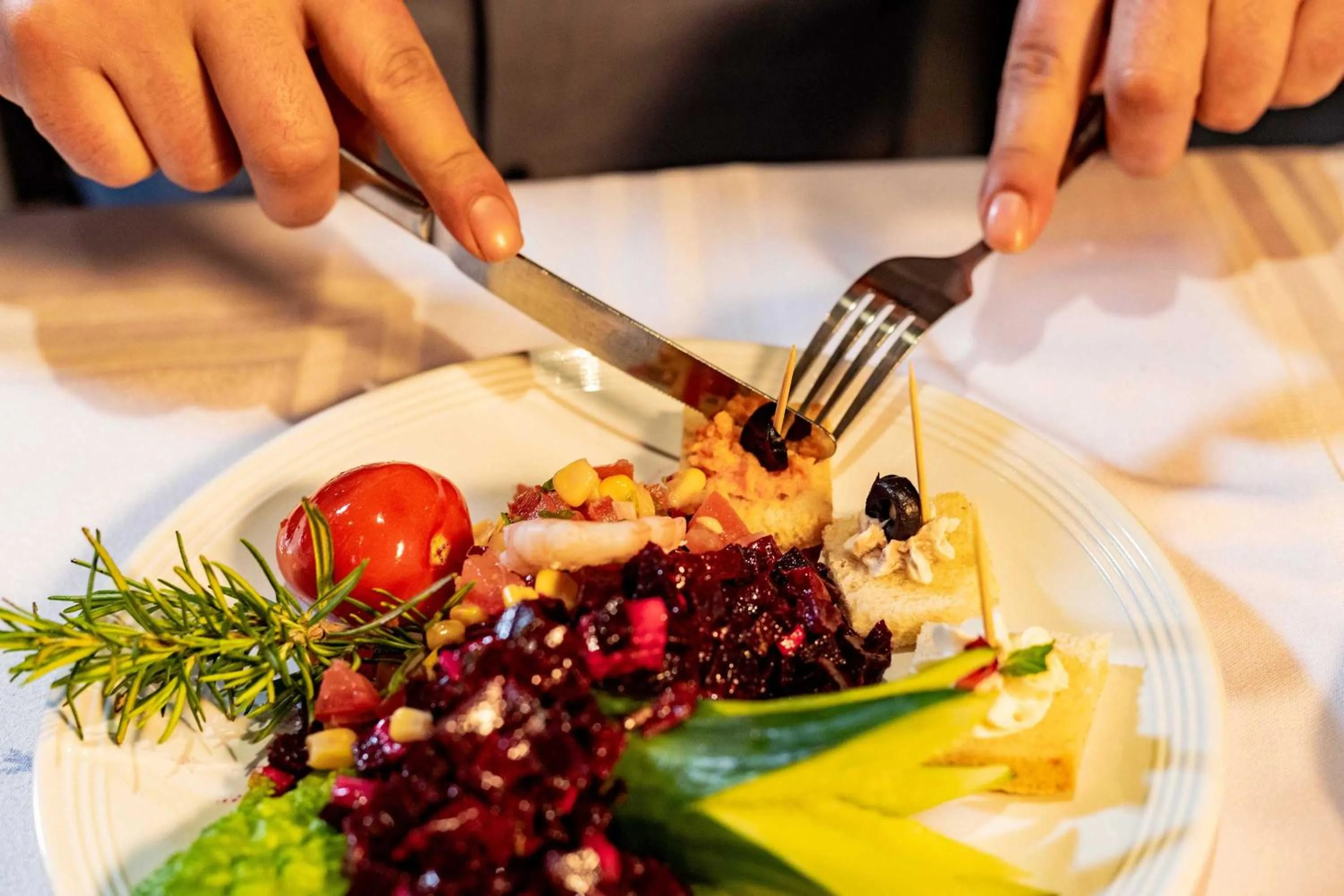 Restaurant/places to eat in TMK Flora Park by Turismark - Adults Only