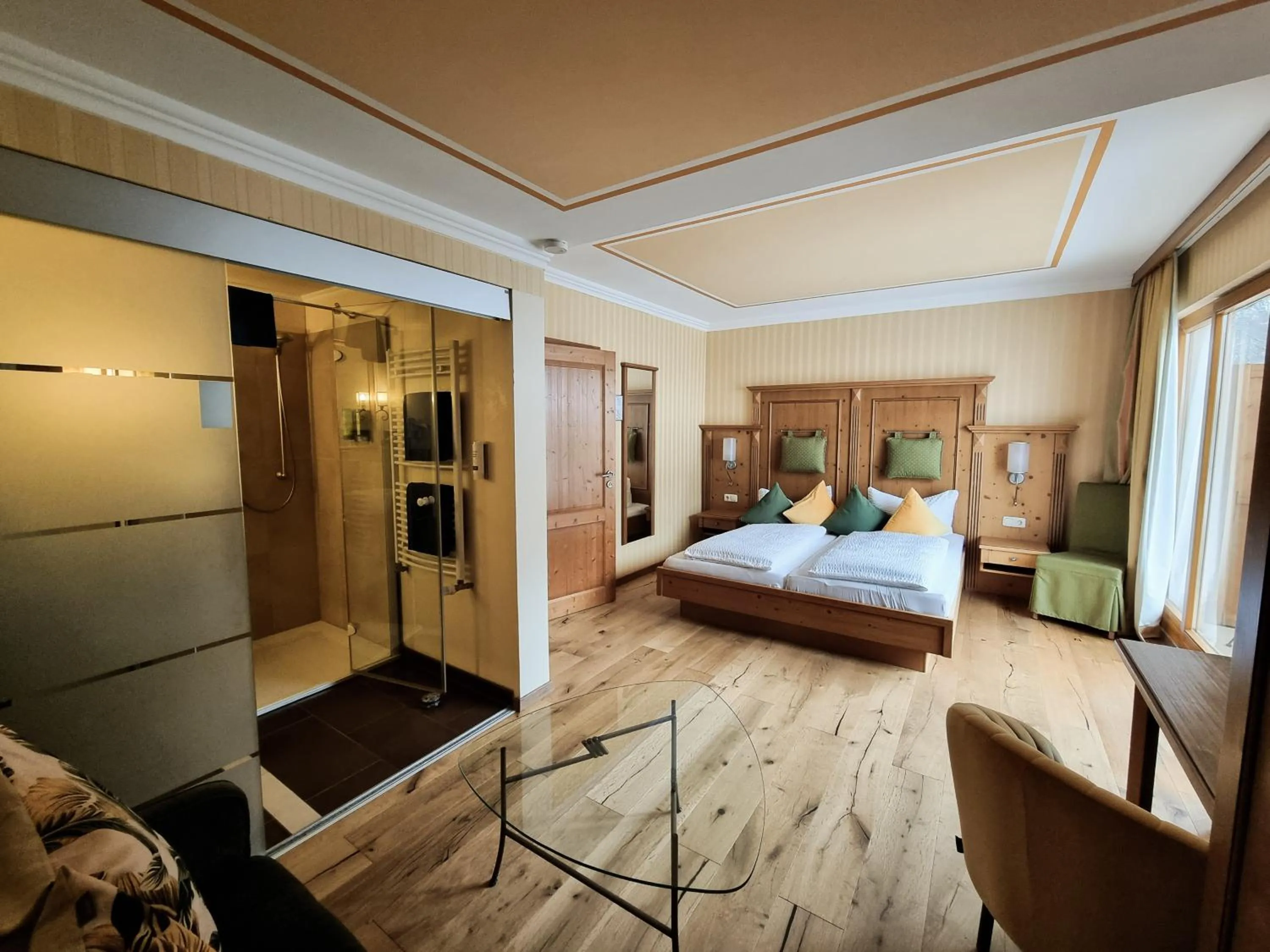 Bed in Landhaus Talblick- Frühstückspension