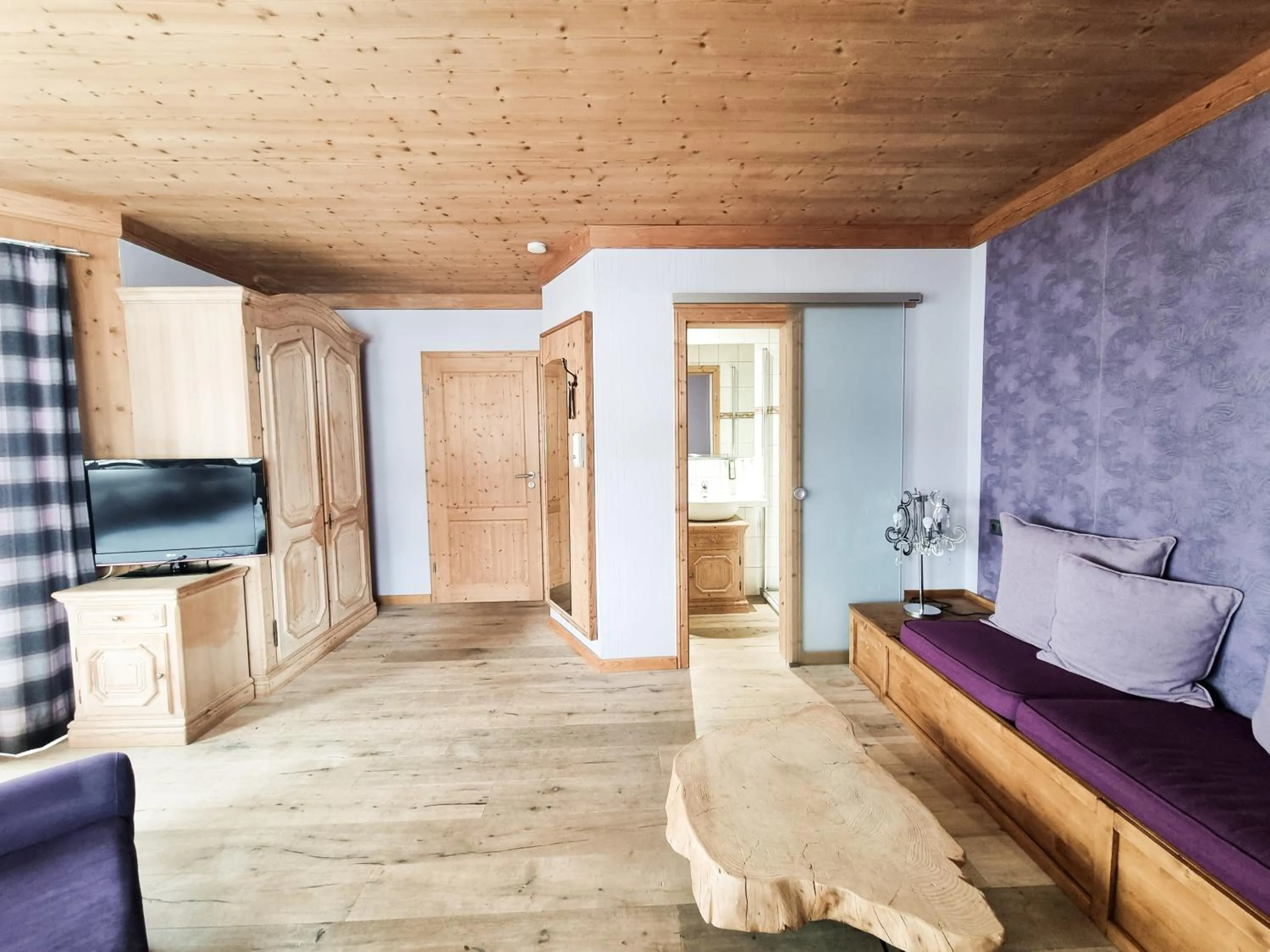 Bed in Landhaus Talblick- Frühstückspension