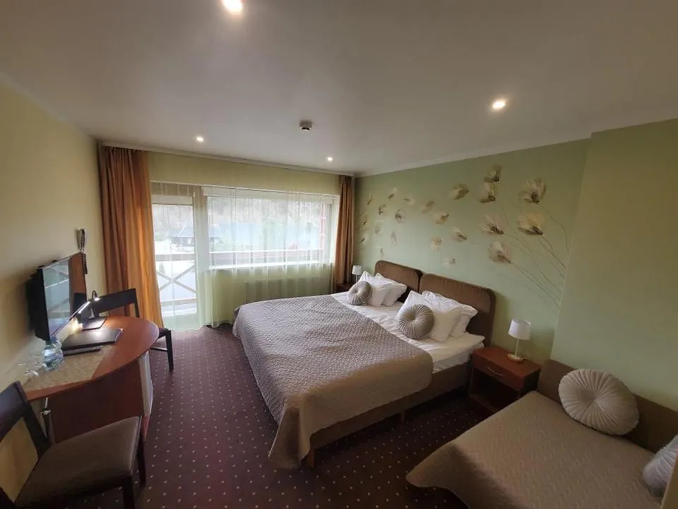 Bed in Hotel Green Smiltynė