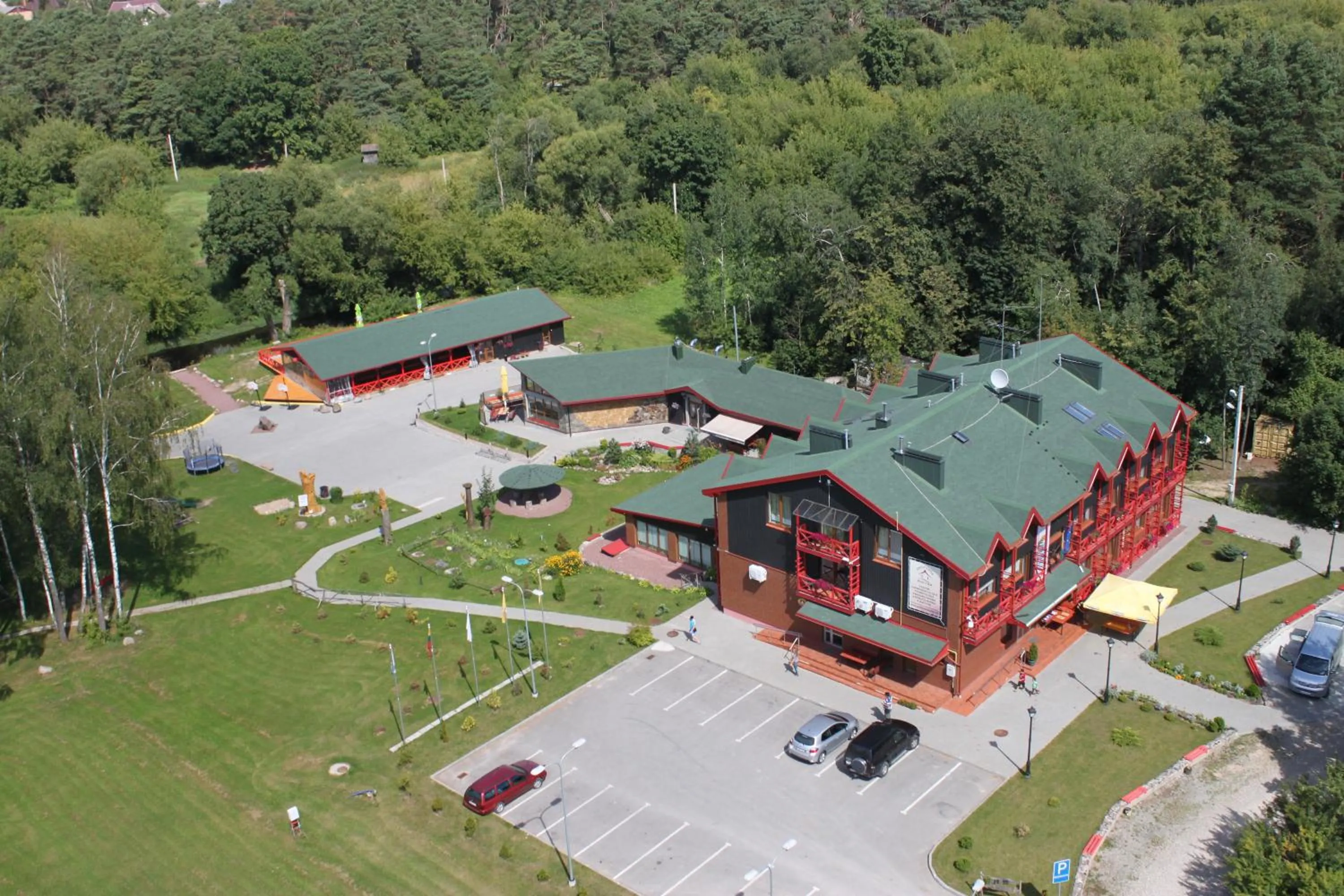 Bird's eye view in Hotel Green Smiltynė