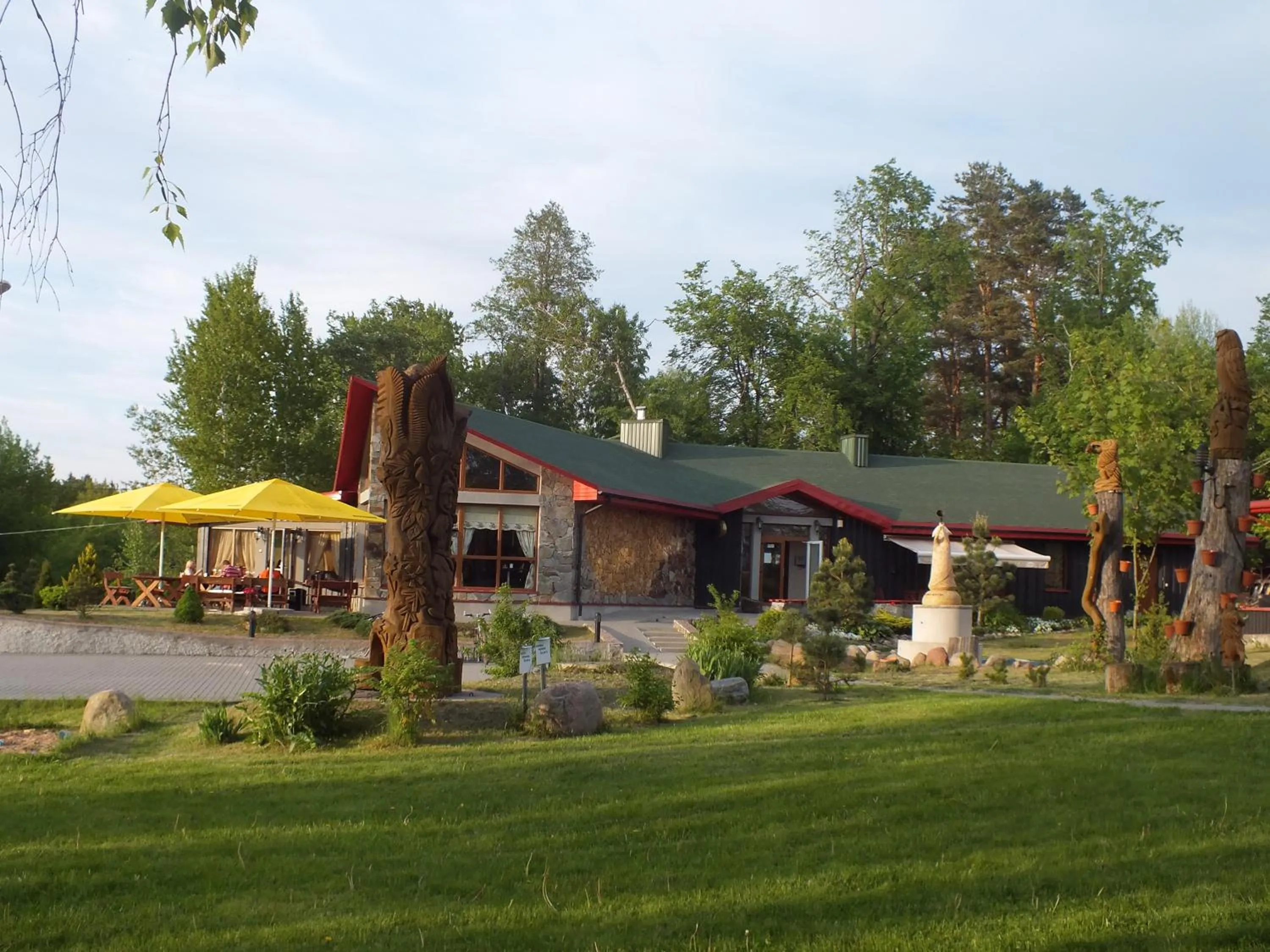 Natural landscape in Hotel Green Smiltynė