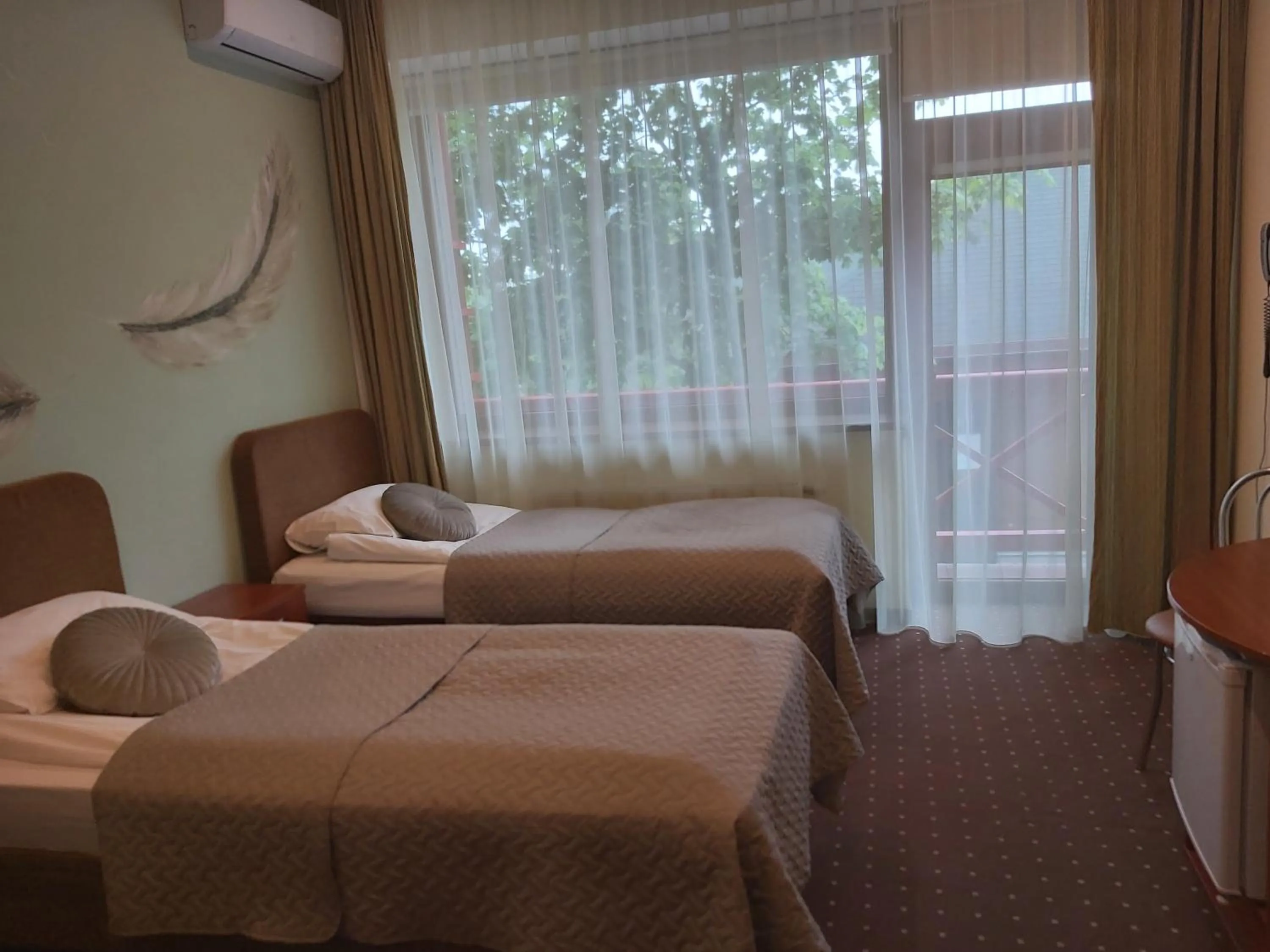 Bed in Hotel Green Smiltynė