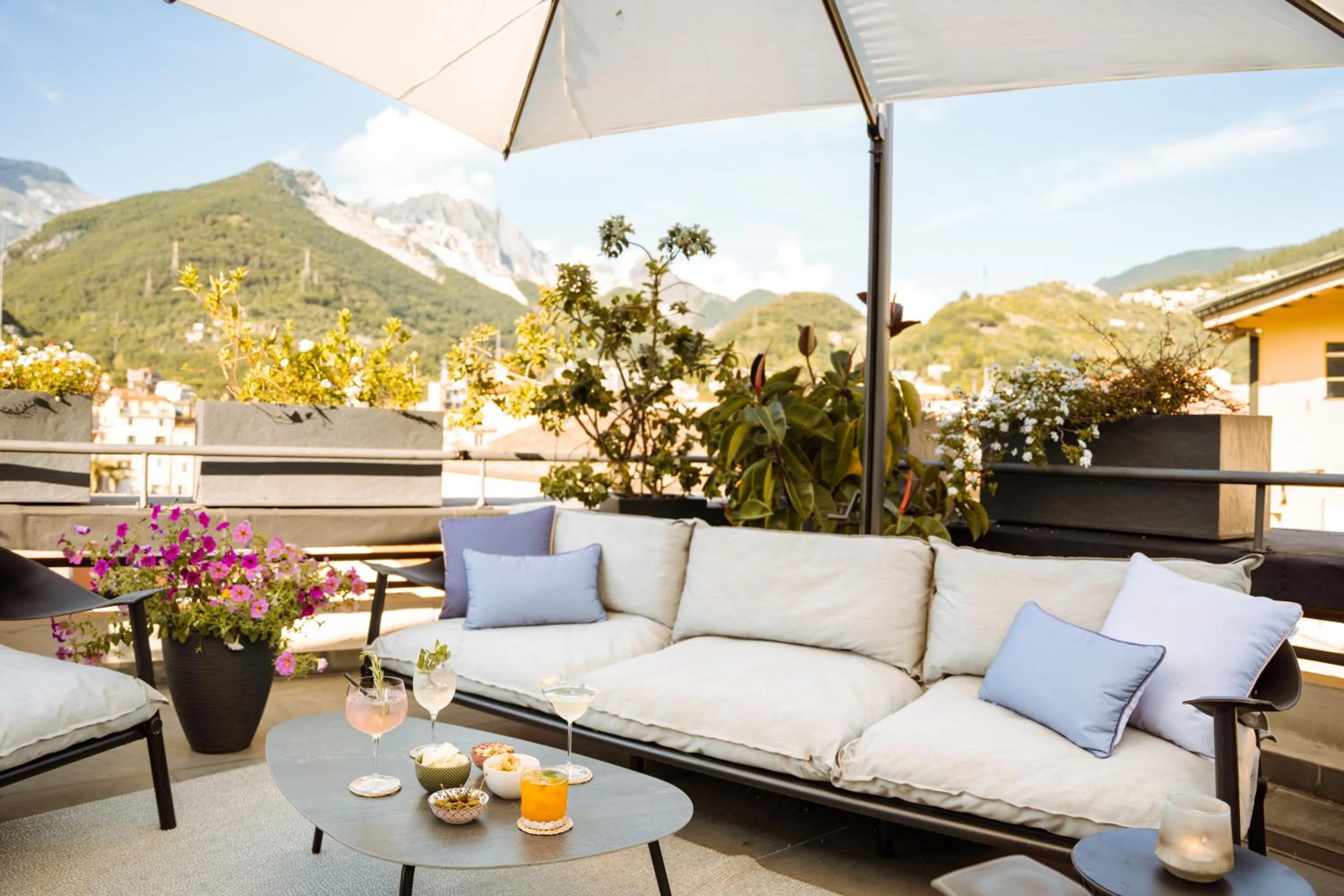 Natural landscape in Hotel Michelangelo