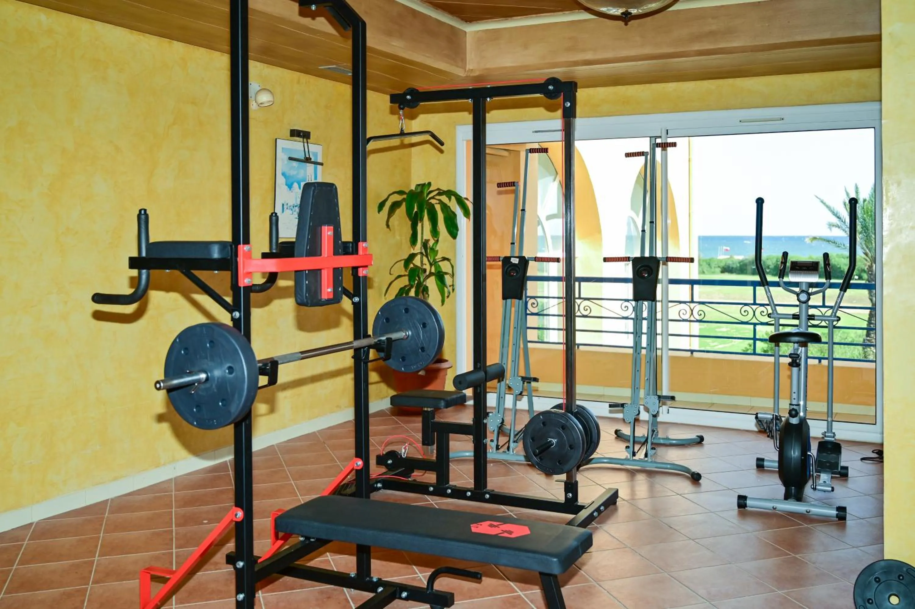 Fitness centre/facilities in Hotel Nour Palace Resort & Thalasso Mahdia