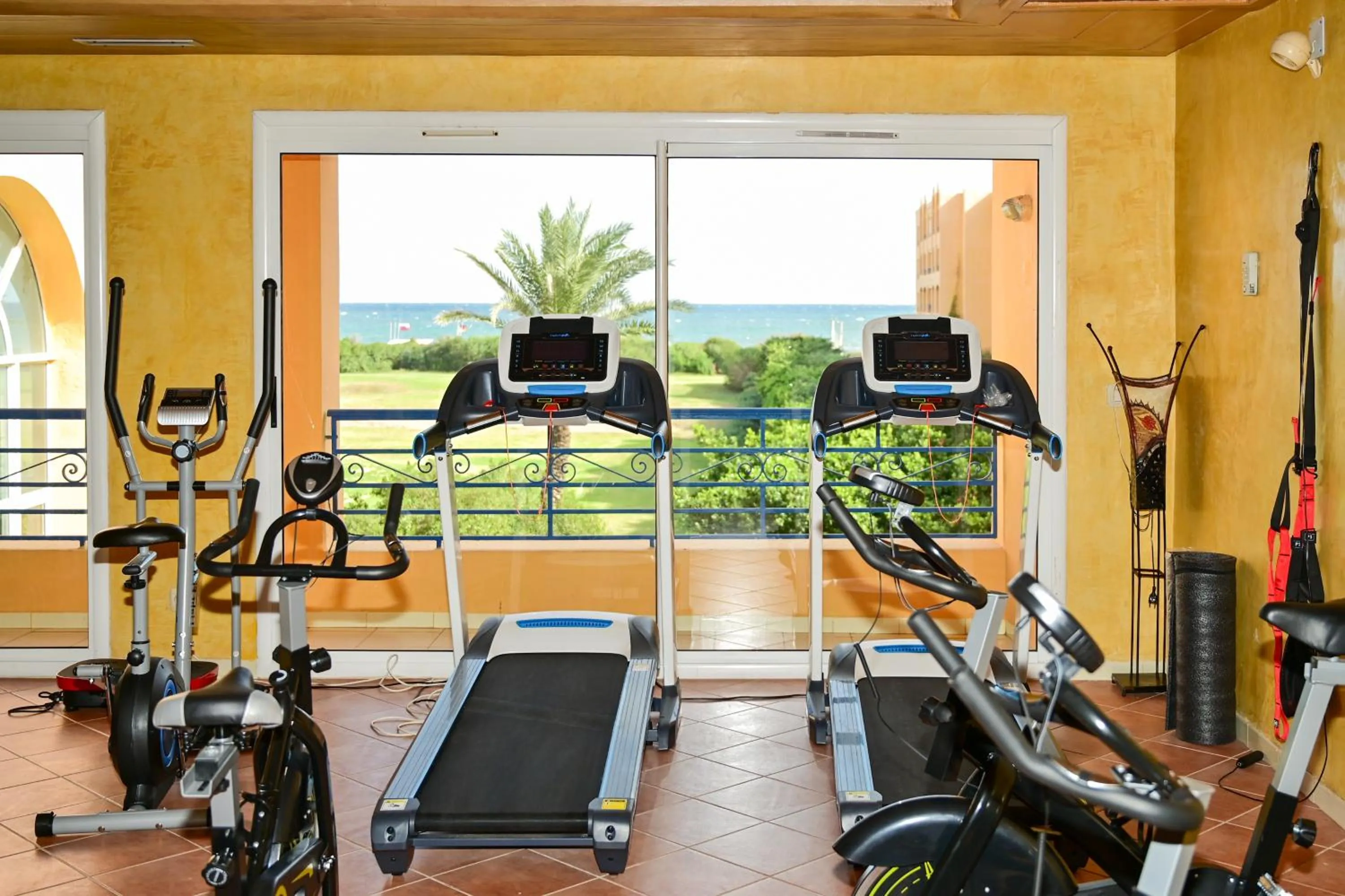 Fitness centre/facilities in Hotel Nour Palace Resort & Thalasso Mahdia
