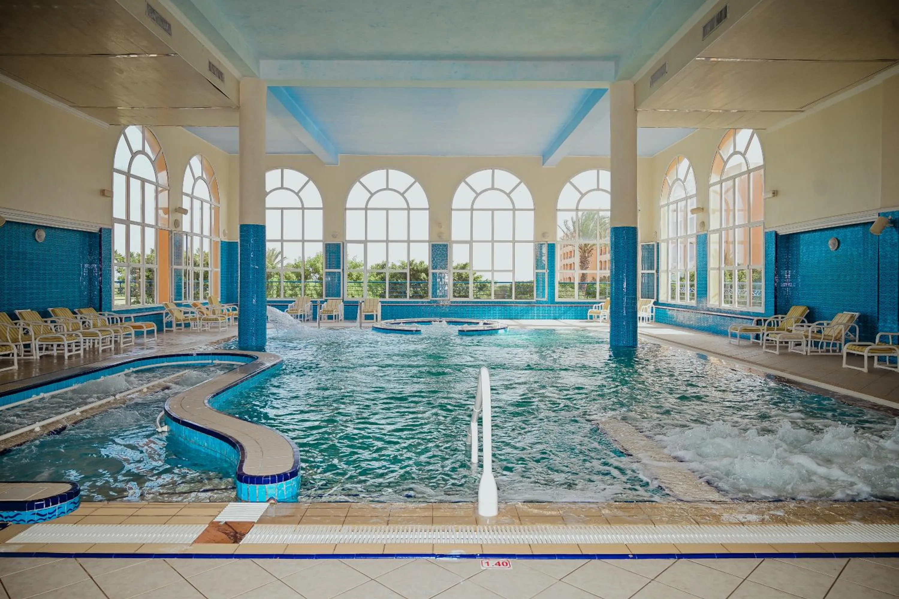 Swimming pool in Hotel Nour Palace Resort & Thalasso Mahdia
