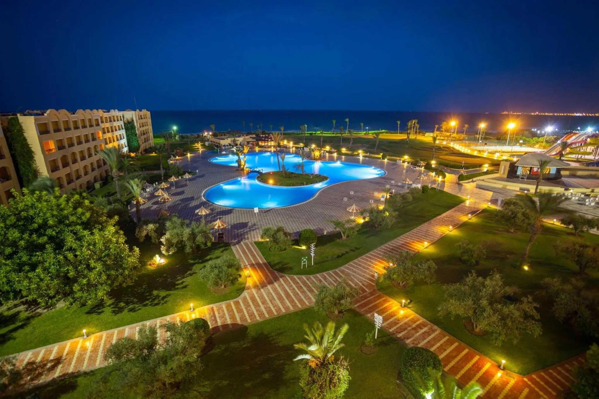 Property building in Hotel Nour Palace Resort & Thalasso Mahdia