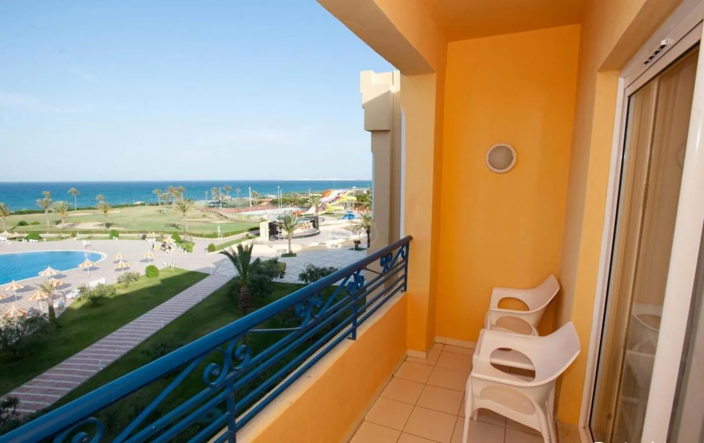 Pool view in Hotel Nour Palace Resort & Thalasso Mahdia