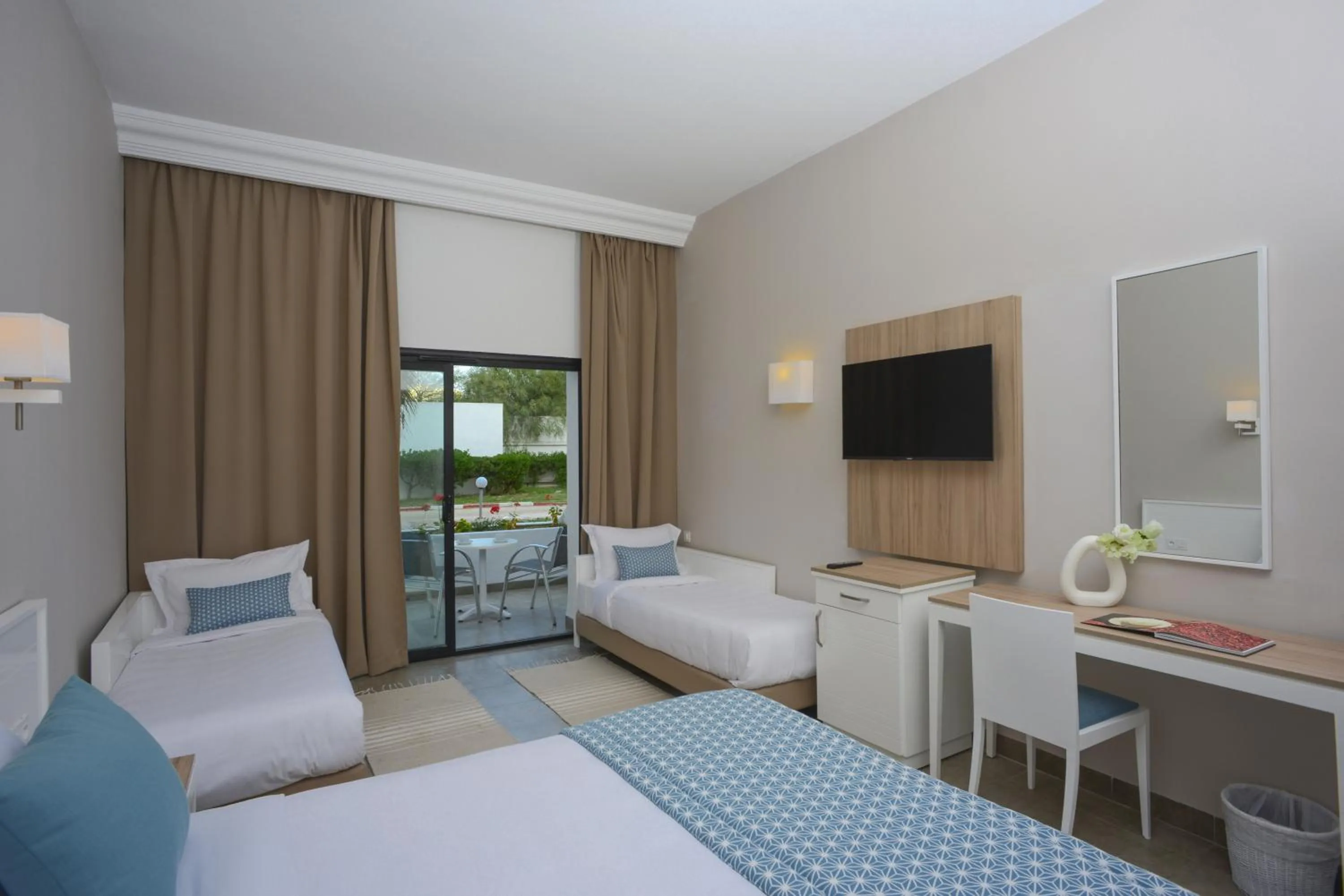 Bedroom, Bed in Nozha Beach Resort & Spa