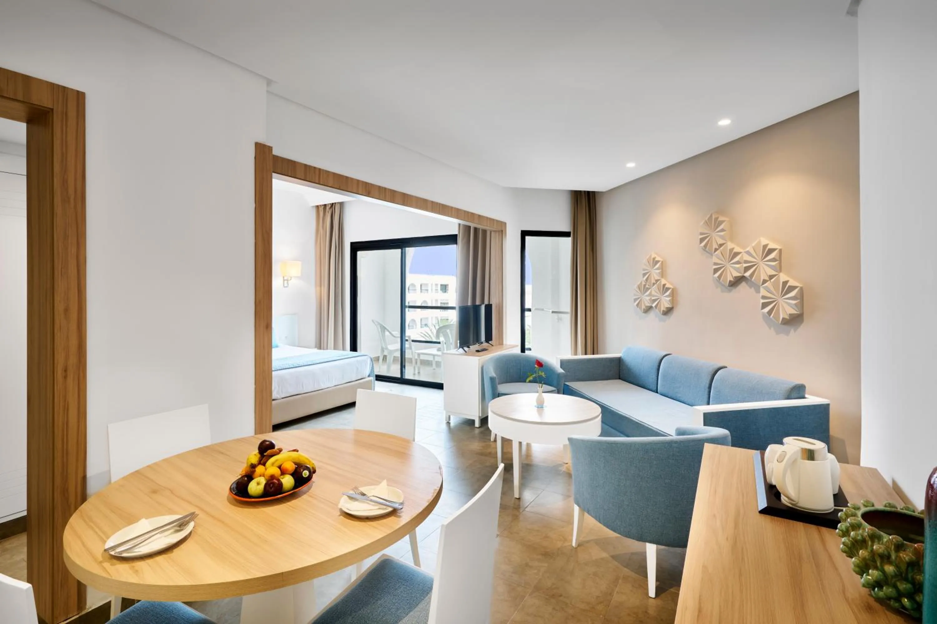 Living room in Nozha Beach Resort & Spa